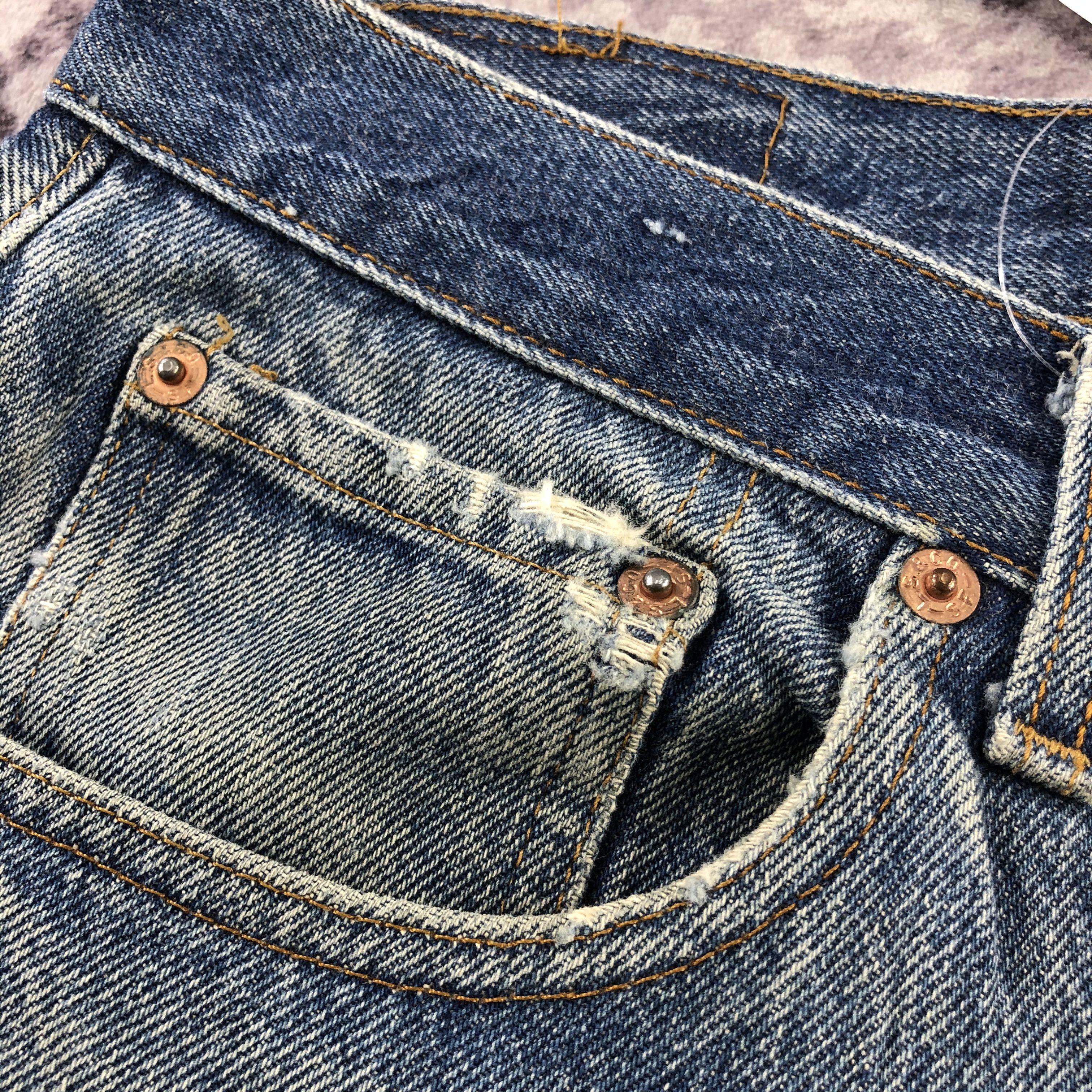 Levi's × Vintage Vintage 90s Levis 501 Jeans-JM2848 Size US 31 - 10 Thumbnail