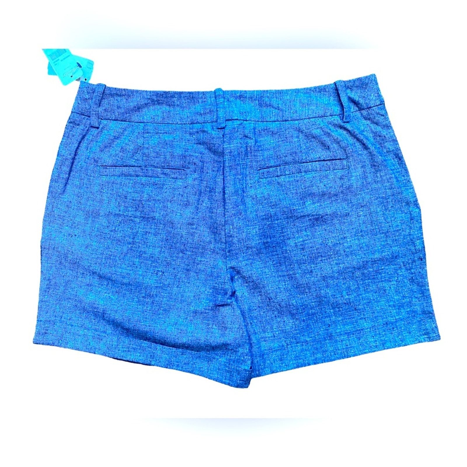Laundry by Shelli Segal LAUNDRY BY SHELLI SECAL BLUE SHORTS Size 26" / US 2 / IT 38 - 2 Thumbnail