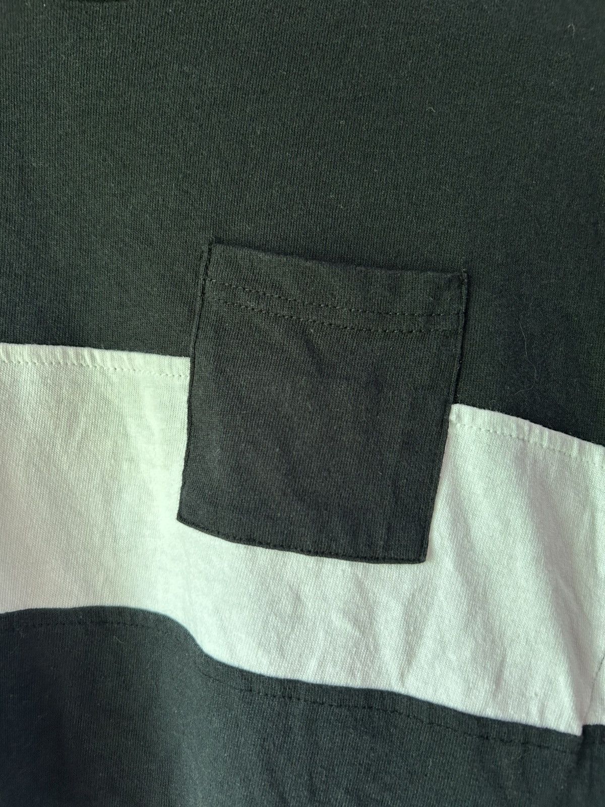 Number (N)ine Denim Pocket Striped Tee Size US M / EU 48-50 / 2 - 12 Thumbnail