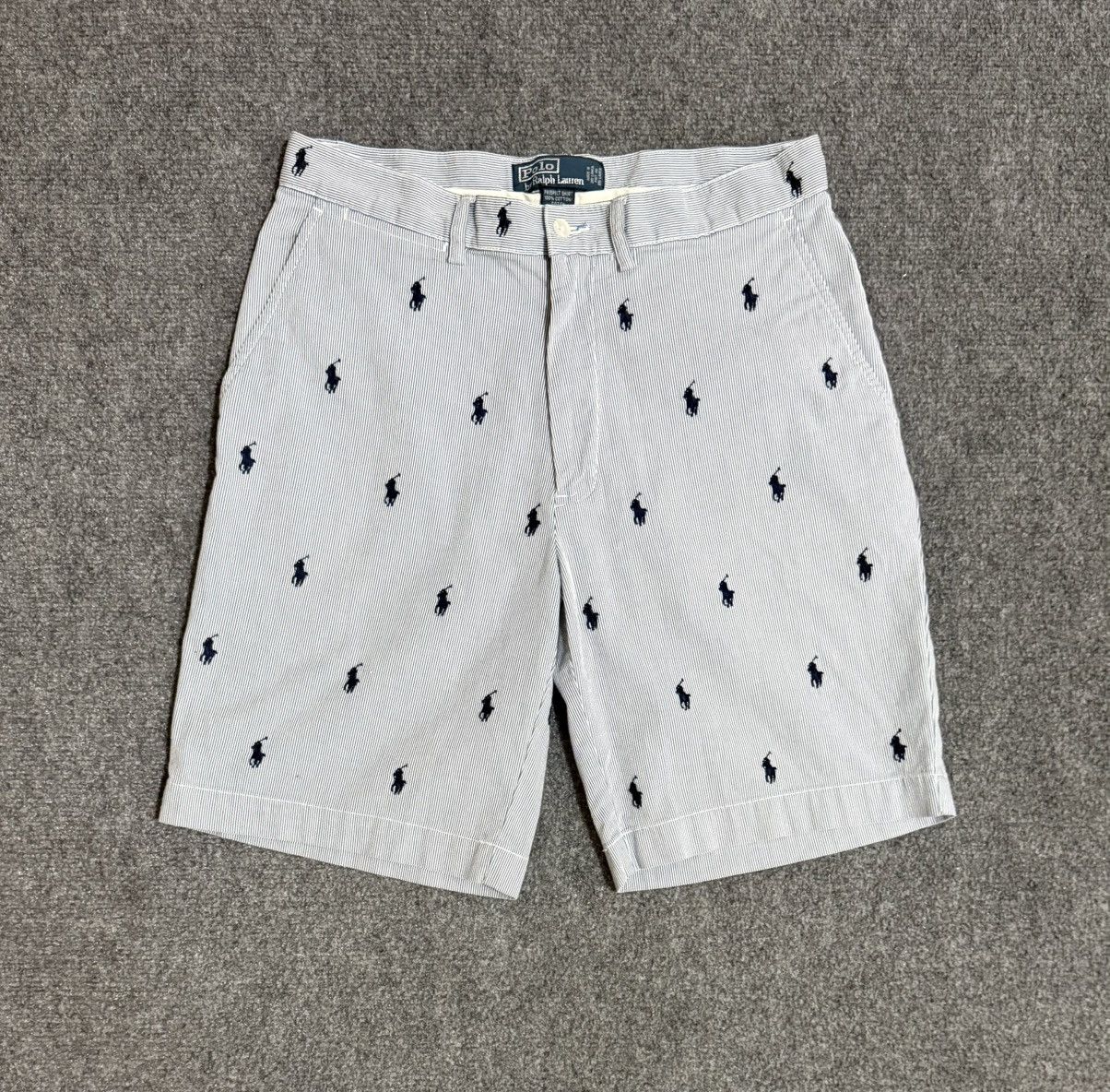 Polo Ralph Lauren Polo Ralph Lauren Pony Shorts Striped Prospect 34 Size US 32 / EU 48 - 1 Thumbnail