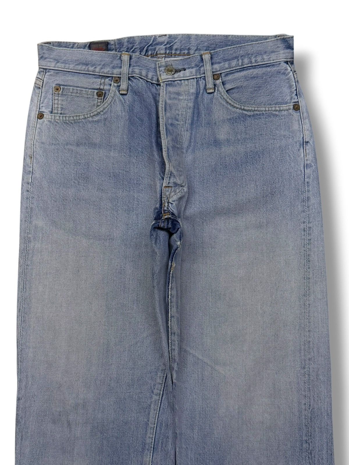 Japanese Brand Vintage 90s Salty Dog Union Made Selvedge Denim Jeans | W31 Size US 31 - 4 Thumbnail