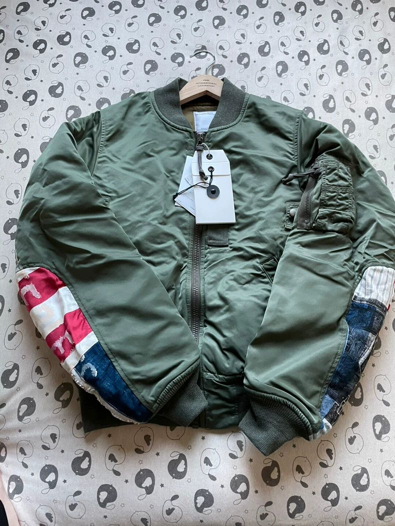 Visvim Visvim Thorson MA-1 Jacket in Olive Green- DMC | Grailed