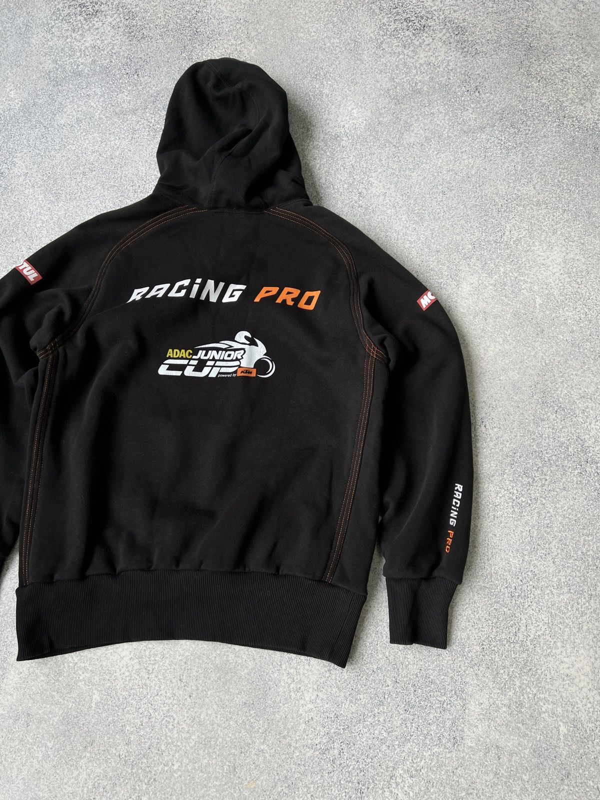 Vintage RARE Vintage KTM Moto Racing Big Logo Hoodie Size US M / EU 48-50 / 2 - 9 Thumbnail