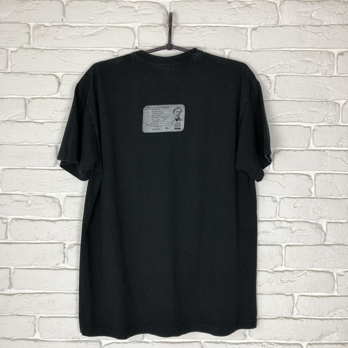 Vintage Pablo Escobar promo tee t shirt Size US L / EU 52-54 / 3 - 6 Thumbnail