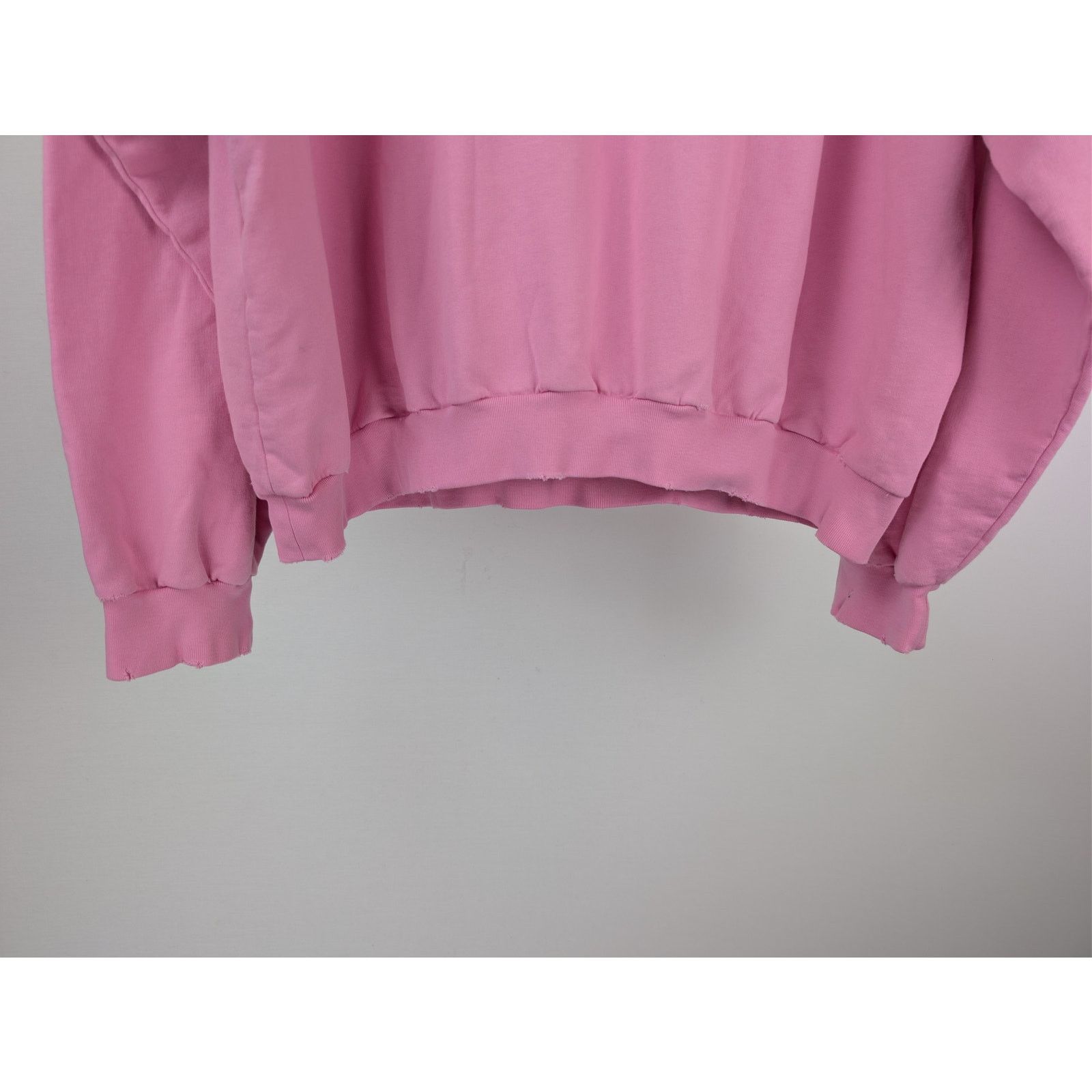 Balenciaga o1rshd1 Hand Drawn BB Icon Moll Boucle Large Fit Hoodie Pink Size US XL / EU 56 / 4 - 11 Thumbnail