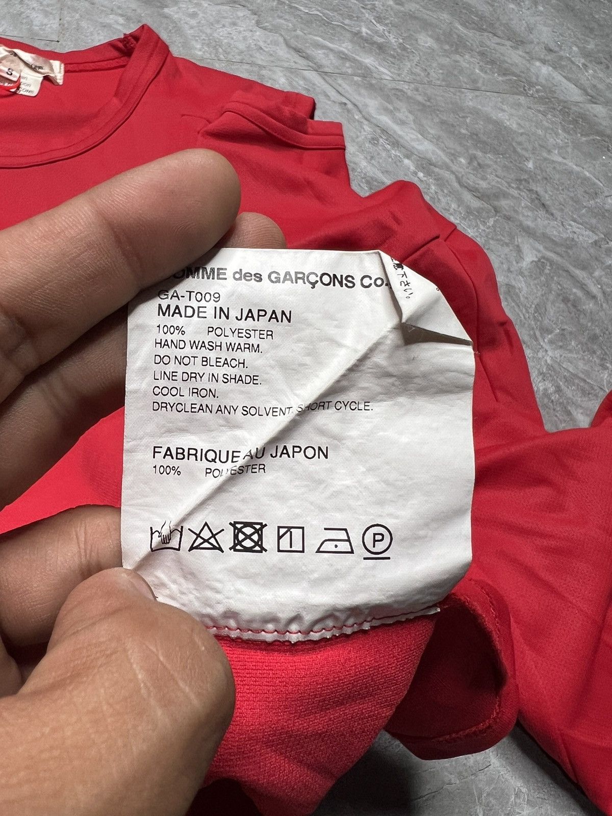 Comme des Garcons Comme des garcons S/S 18 Cut & Sew Jersey Top Size S / US 4 / IT 40 - 6 Thumbnail