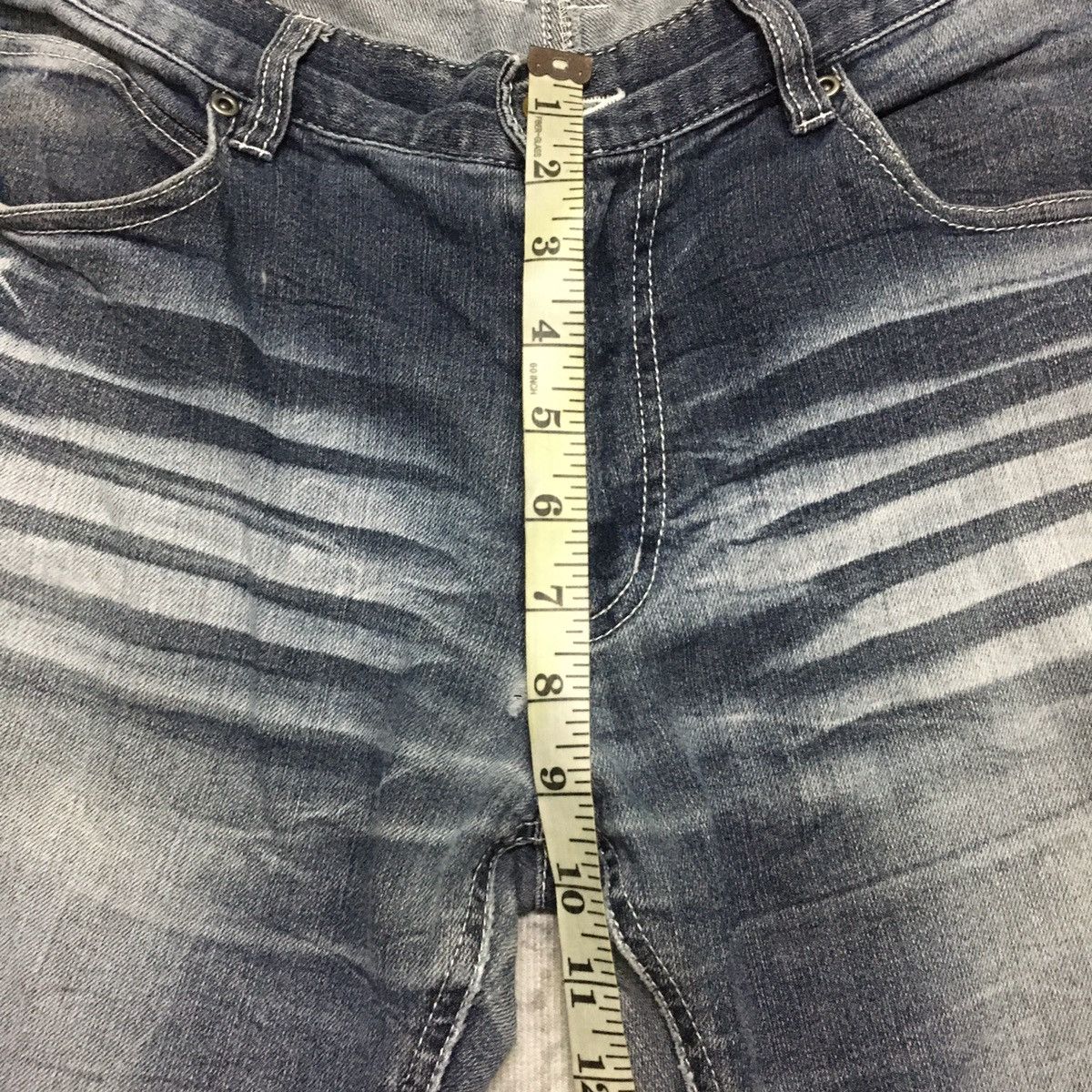 If Six Was Nine × Japanese Brand × semanticdesign Rare Semantic Design Distressed Denim Size US 30 / EU 46 - 14 Thumbnail
