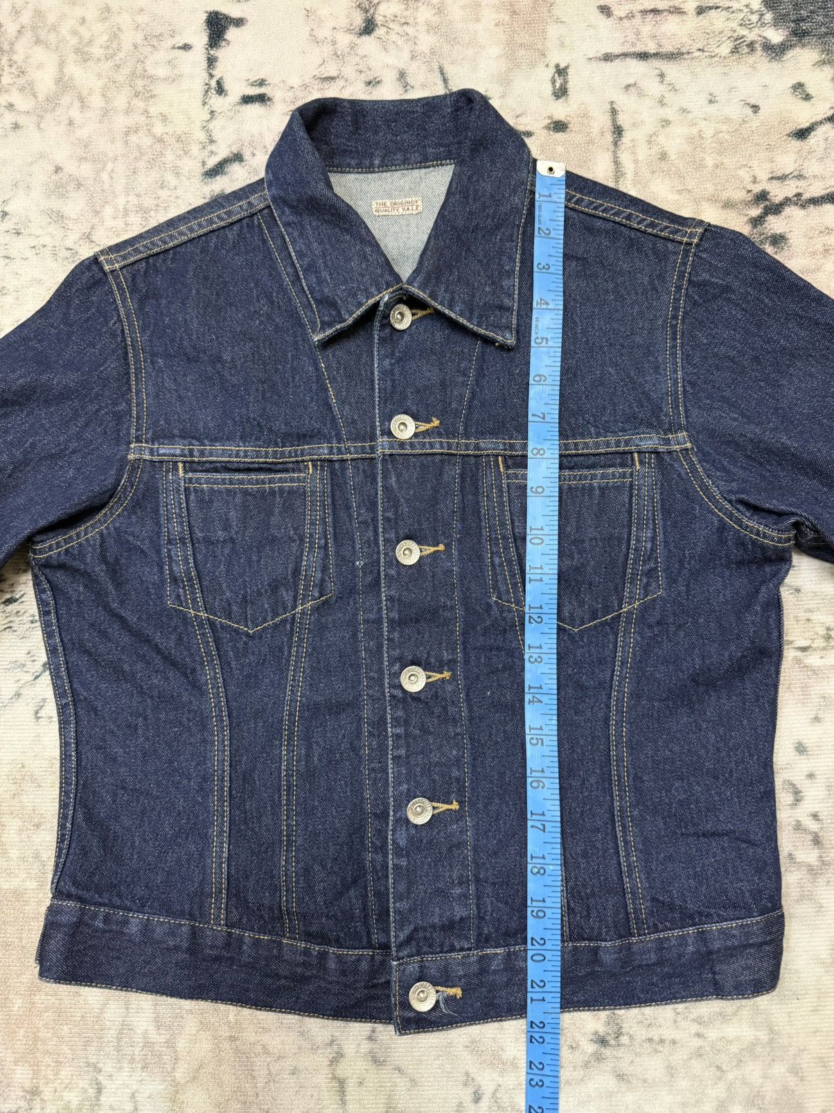 Japanese Brand The Origin Of Quality V.A.L.E. Denim Jacket Size S / US 4 / IT 40 - 17 Thumbnail