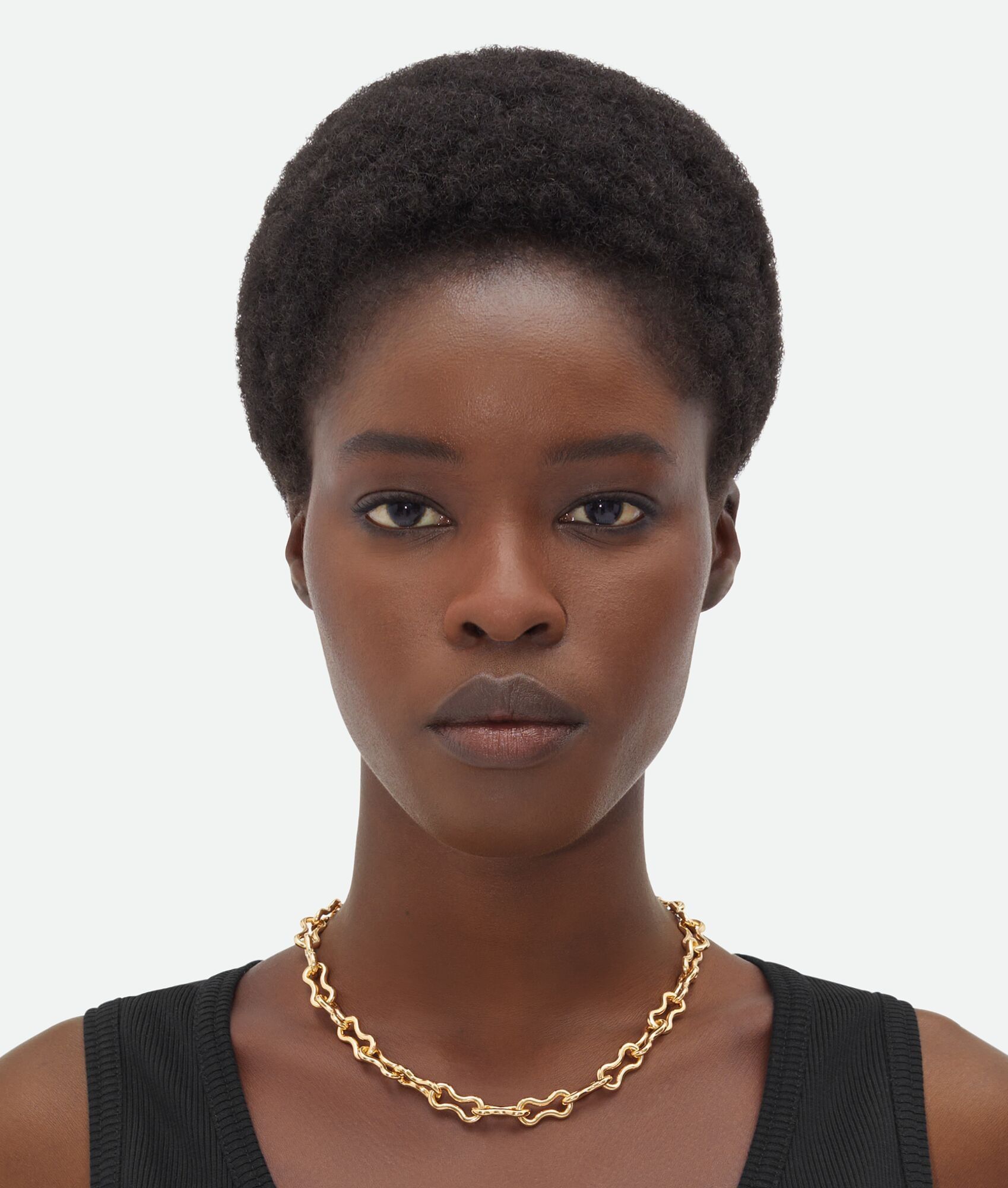 Bottega Veneta o1w1db10525 Size: OS / Nest Chain Necklace in Gold Size ONE SIZE - 2 Thumbnail