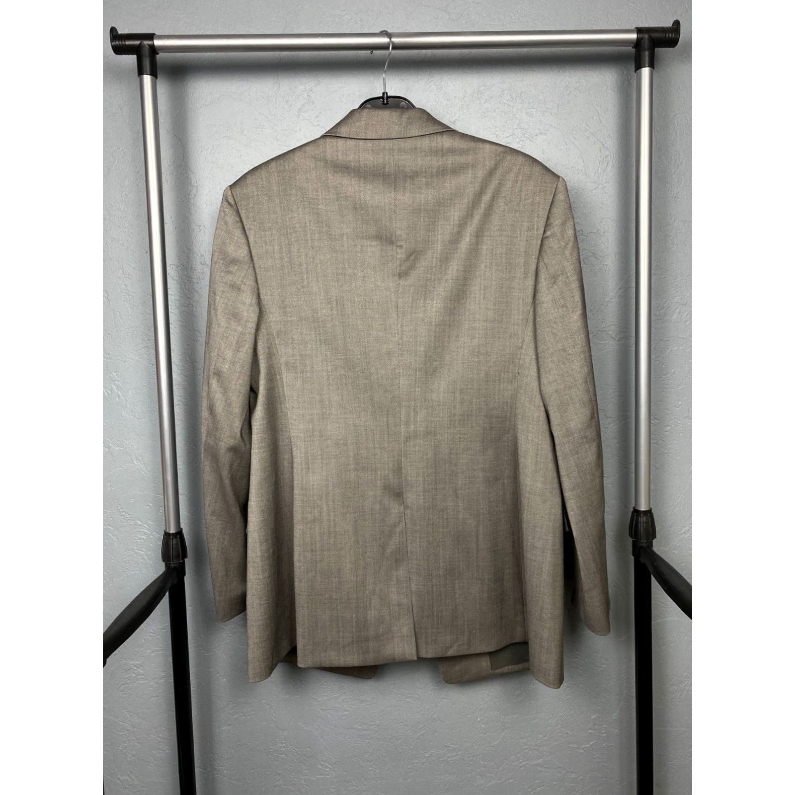 Hugo Boss Hugo Boss Womens Wool Blazer 1 button Jacket US 12 Gray Blazer Womens 12 Wool Button Holiday Size XL / US 12-14 / IT 48-50 - 7 Thumbnail