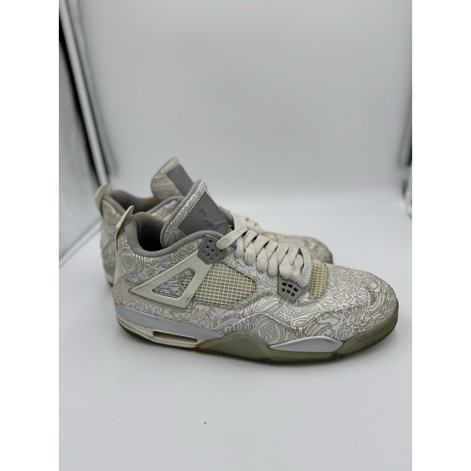 Jordan Brand Size 14 - Air Jordan 4 Retro 30th Anniversary Laser Size US 14 / EU 47 - 1 Thumbnail