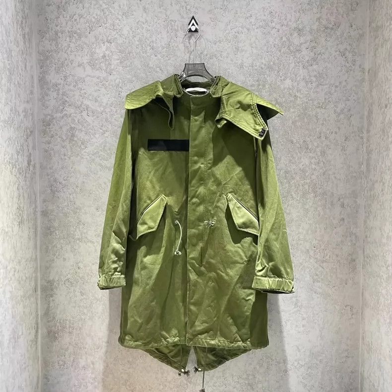 Givenchy Givenchy Size44 Wing Military Green Coat Size US M / EU 48-50 / 2 - 1 Thumbnail