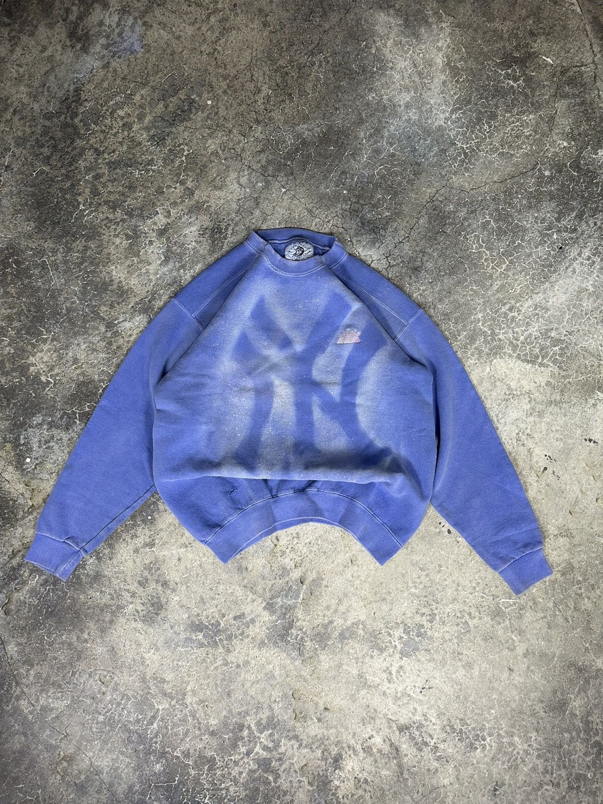 Vintage Vintage Paint Logo Yankees Crewneck Size US L / EU 52-54 / 3 - 1 Thumbnail