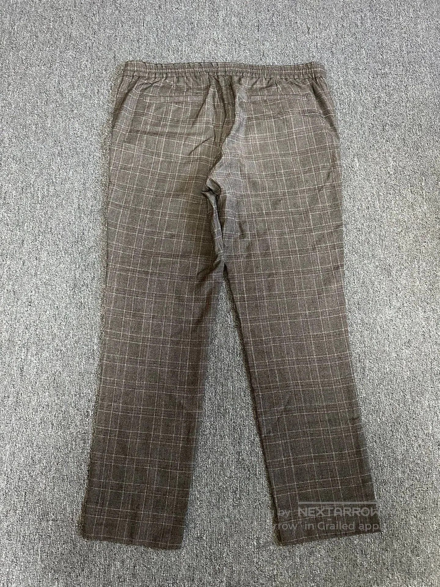 Loro Piana Loro Piana Wool Casual Trousers with Checks. Size US 34 / EU 50 - 3 Thumbnail