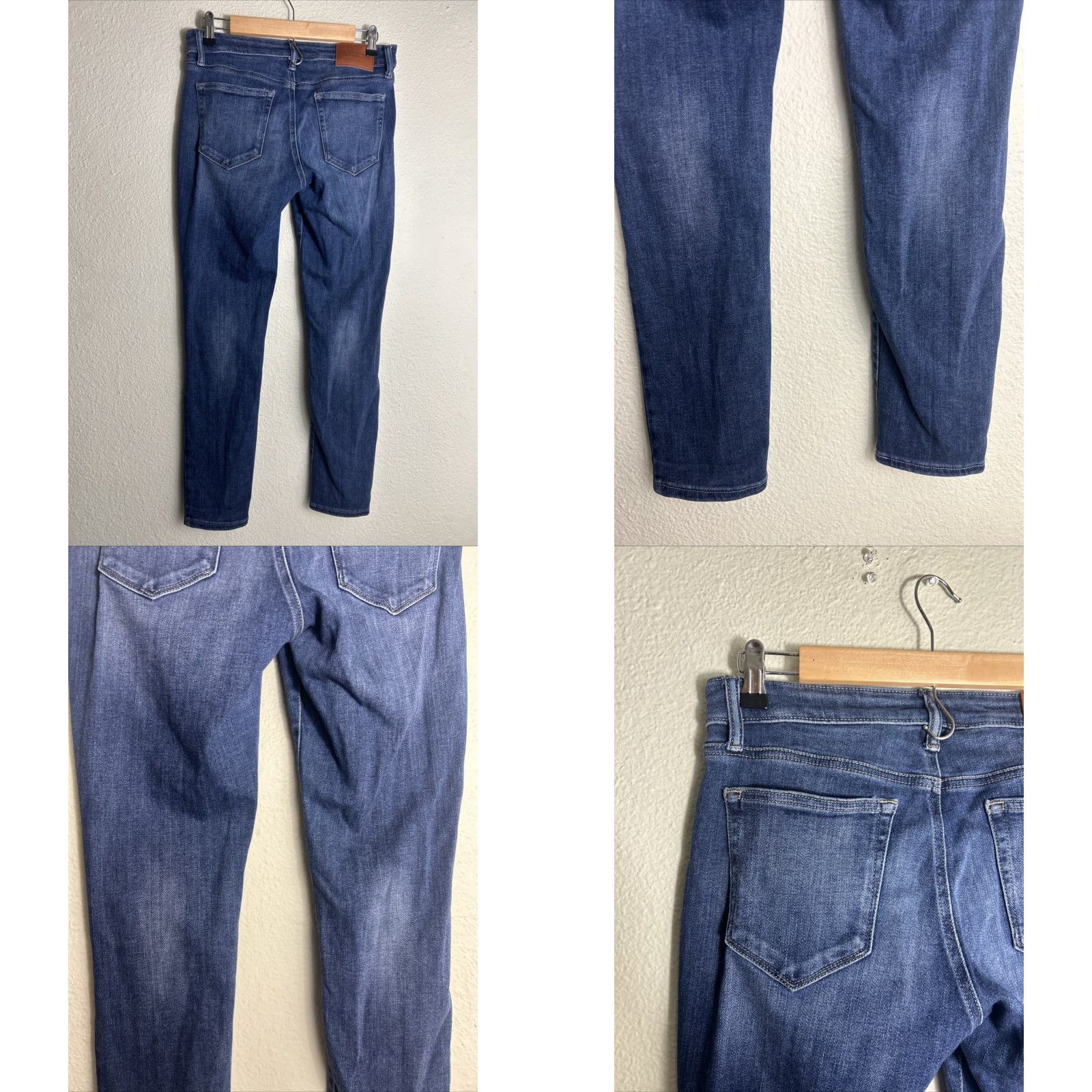 Lucky Brand Lucky Brand Womens Jeans 8/29 Dark Wash Low Rise Skinny Lolita 29x28 8 Blue Size 30" / US 8 / IT 44 - 8 Thumbnail