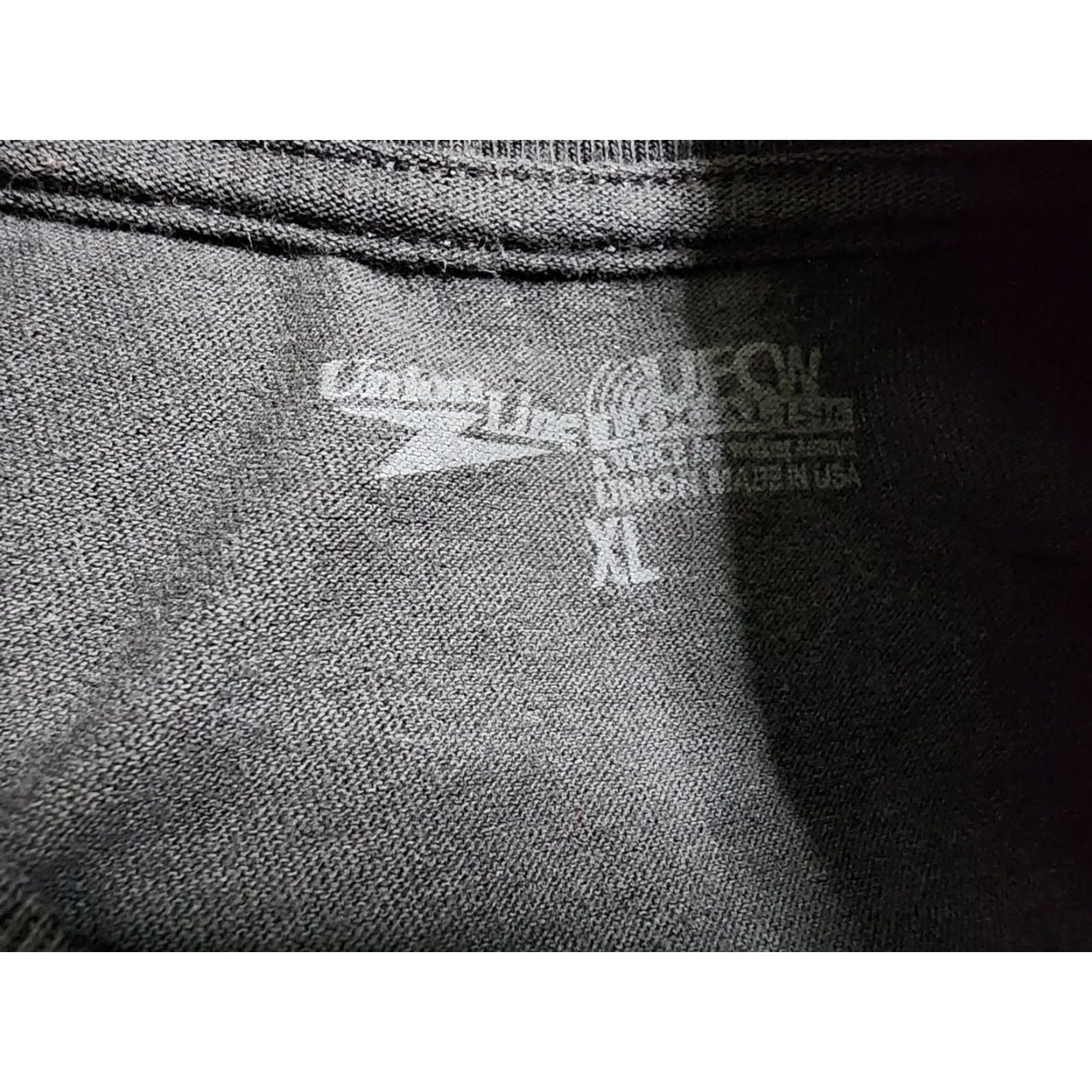 Vintage VINTAGE Union Line Mens XL Machinists Aerospace Workers Big Graphic T Shirt Distressed Size US XL / EU 56 / 4 - 5 Thumbnail