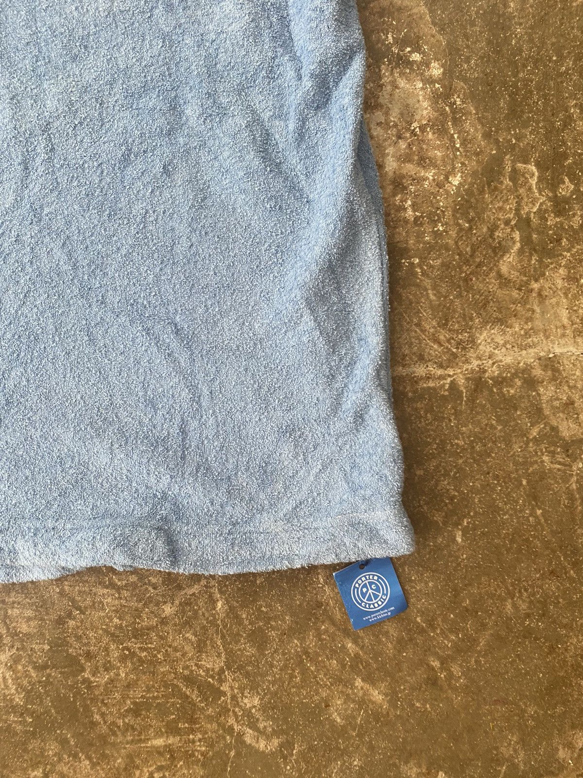 Porter Classic Porter Classic Oversize V Neck Tee Kapital Blue Blue Japan Size US M / EU 48-50 / 2 - 4 Thumbnail