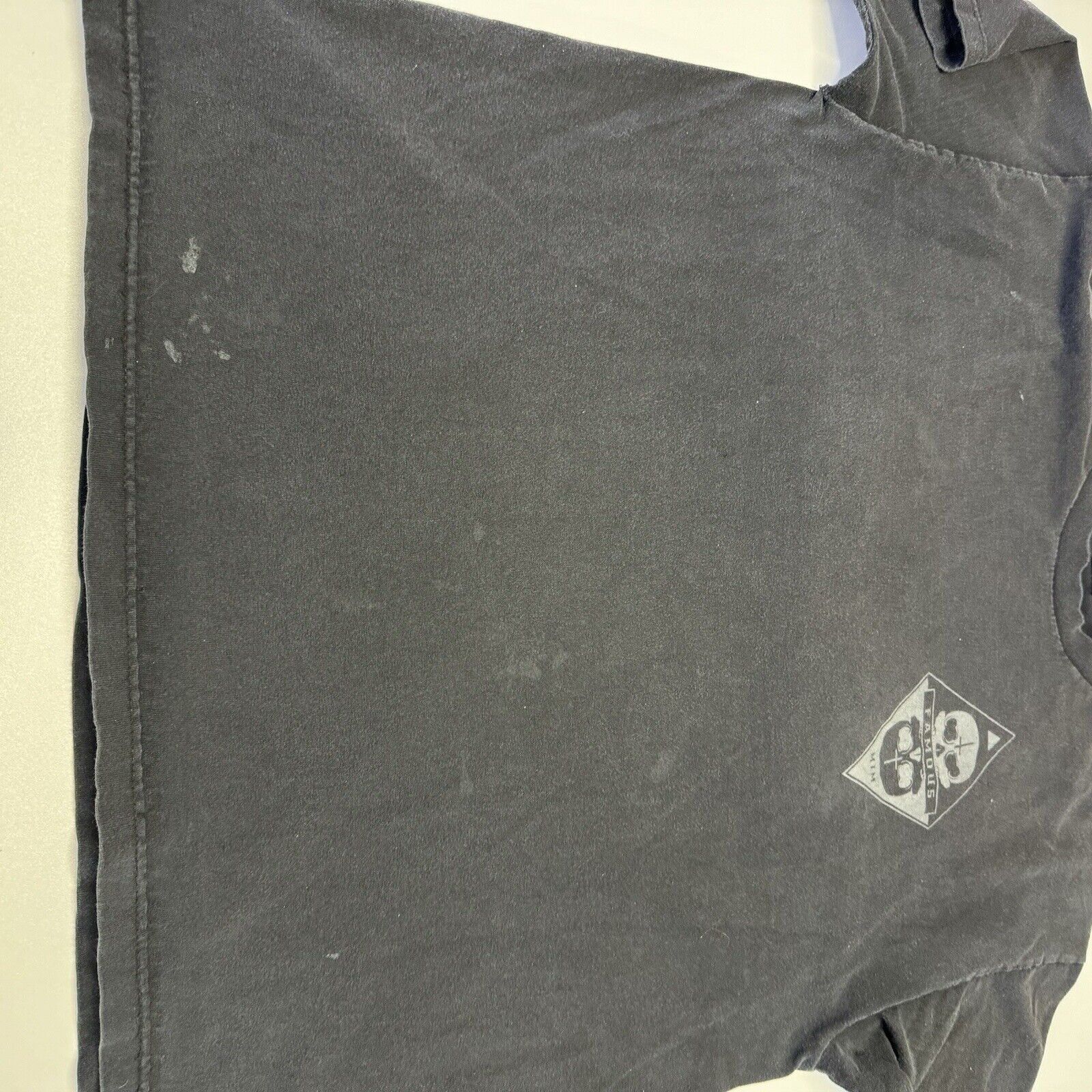 Vintage Vintage Famous Stars & Straps T Shirt Mens XL Black Y2k Shor Size US XL / EU 56 / 4 - 5 Thumbnail