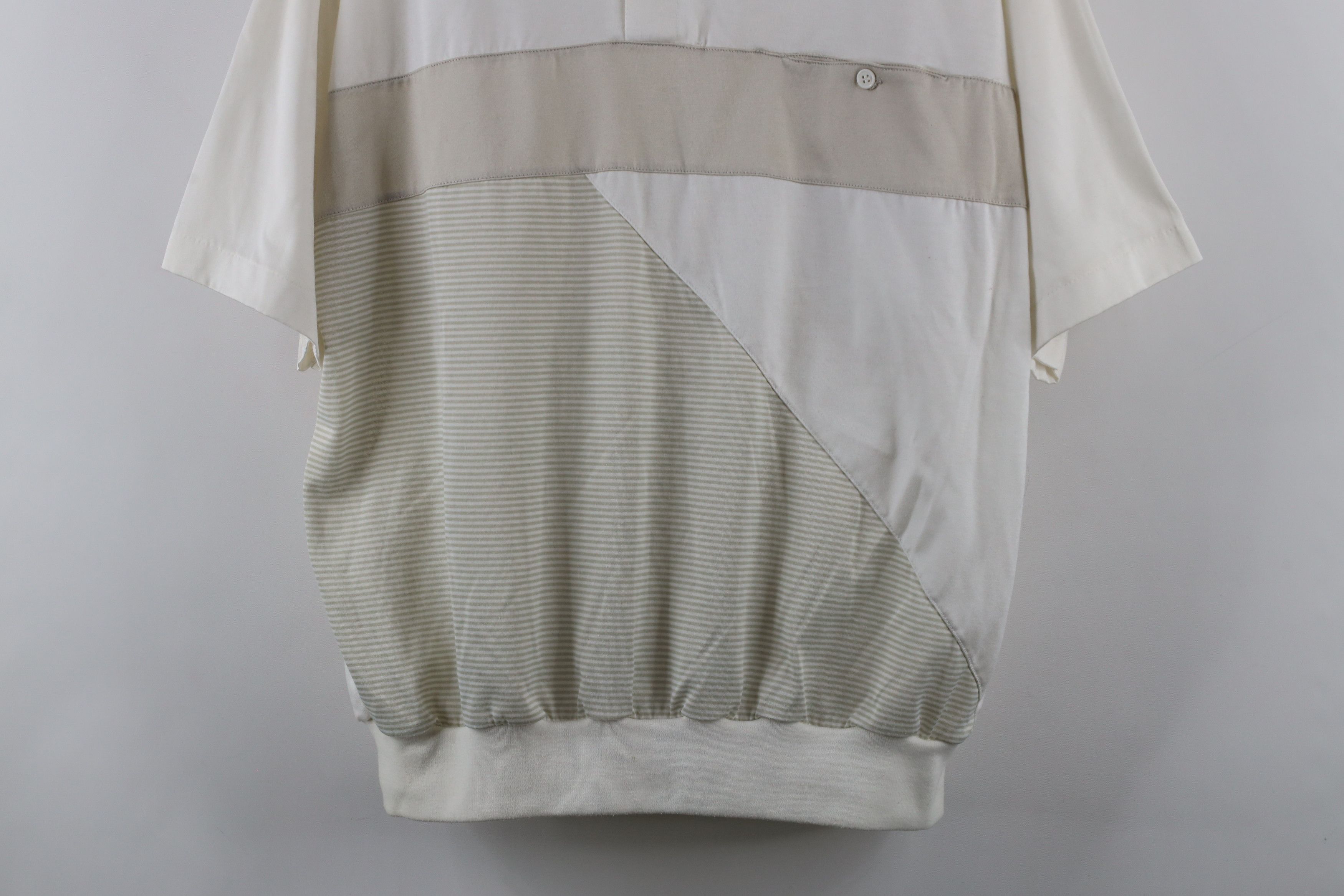 Vintage Vintage 90s Streetwear Block Collared Pullover Polo Shirt Size US XL / EU 56 / 4 - 3 Thumbnail
