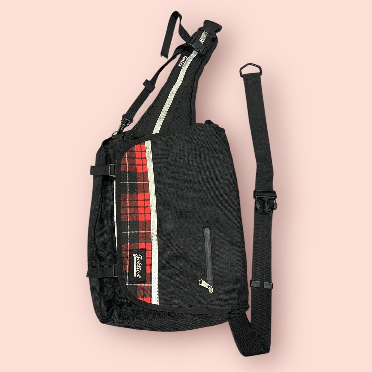 Bicycle × Japanese Brand VINTAGE FELTICS BICYCLE TRI-HARNESS BODYBAG RUCKSACK Size ONE SIZE - 4 Thumbnail