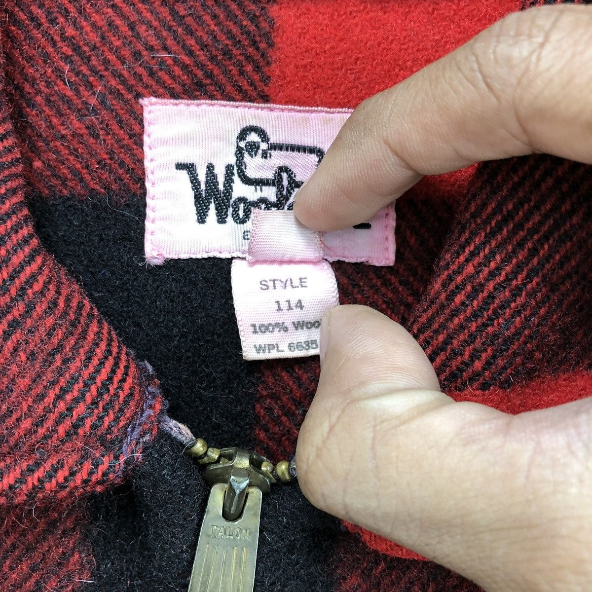 Woolrich Woolen Mills Vintage 60s Woolrich Buffalo Plaid Wool Mackinaw USA Outer Size US XL / EU 56 / 4 - 6 Thumbnail