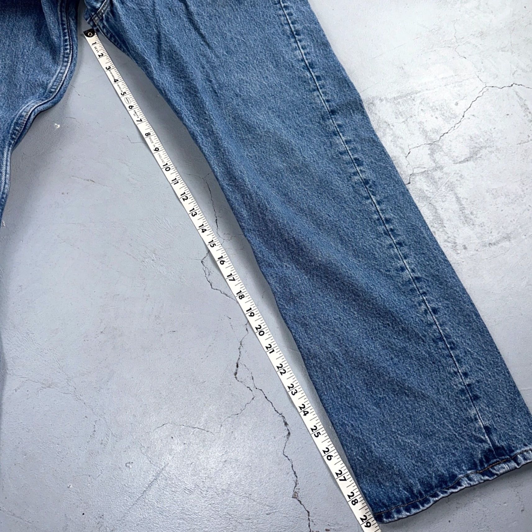 Levi's Levi's 501 Jeans Vintage 90s USA Straight Leg Blue 36x30 Regular Men Size US 36 / EU 52 - 5 Thumbnail