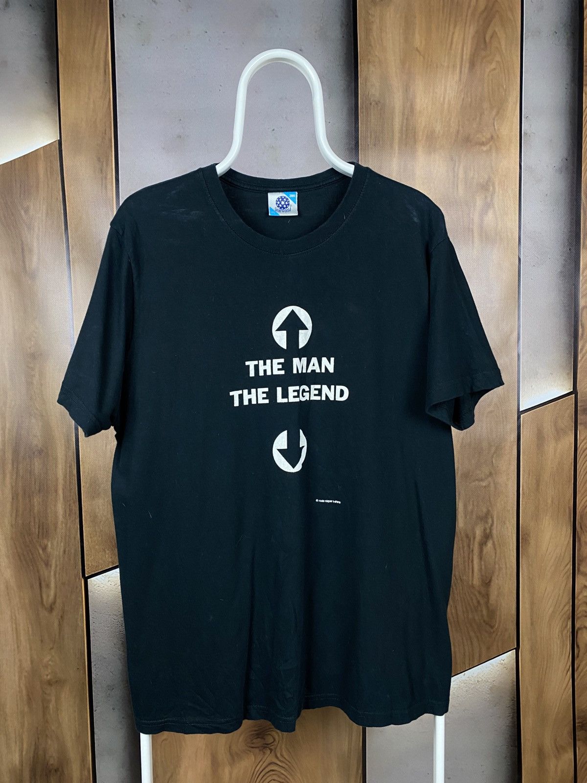 Vintage 🪢Vintage T-Shirt The Man The Legend VTG Humor Rare Tee🪢 Size US XL / EU 56 / 4 - 1 Thumbnail