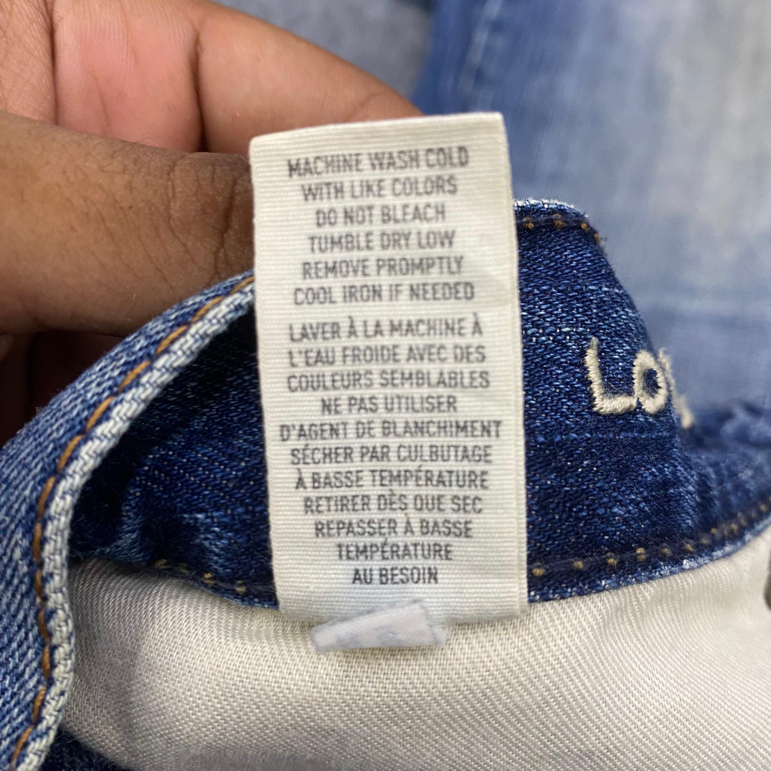 American Eagle Outfitters 💥Vintage American Eagle Qutfitters Distressed Denim Size US 36 / EU 52 - 17 Thumbnail