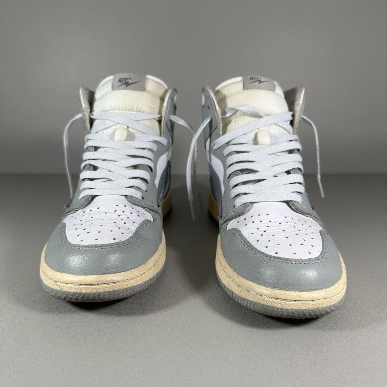 Reves Paris Rare Kool Kiy ‘85 Reves Paris Hi Cool Grey Sneakers Size US 10.5 / EU 43-44 - 5 Thumbnail