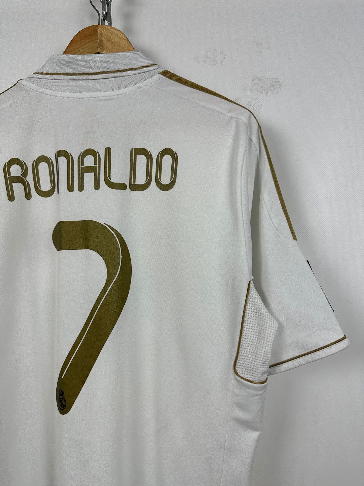 Adidas 2011/12 Vintage Adidas Real Madrid Cristiano Ronaldo Jersey Size US XL / EU 56 / 4 - 16 Thumbnail