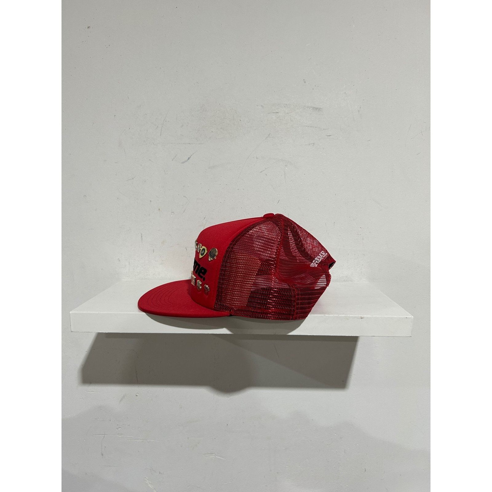 Supreme SUPREME PINS MESH CAP RED SS26 NEW Size ONE SIZE - 2 Thumbnail