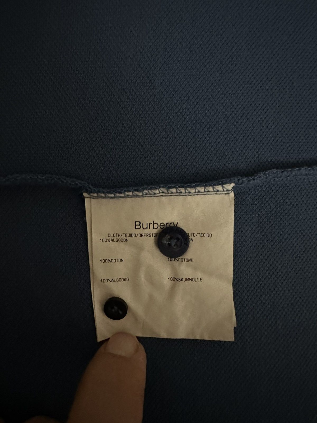 Burberry Burberry polo size 2XL Size US XL / EU 56 / 4 - 6 Thumbnail