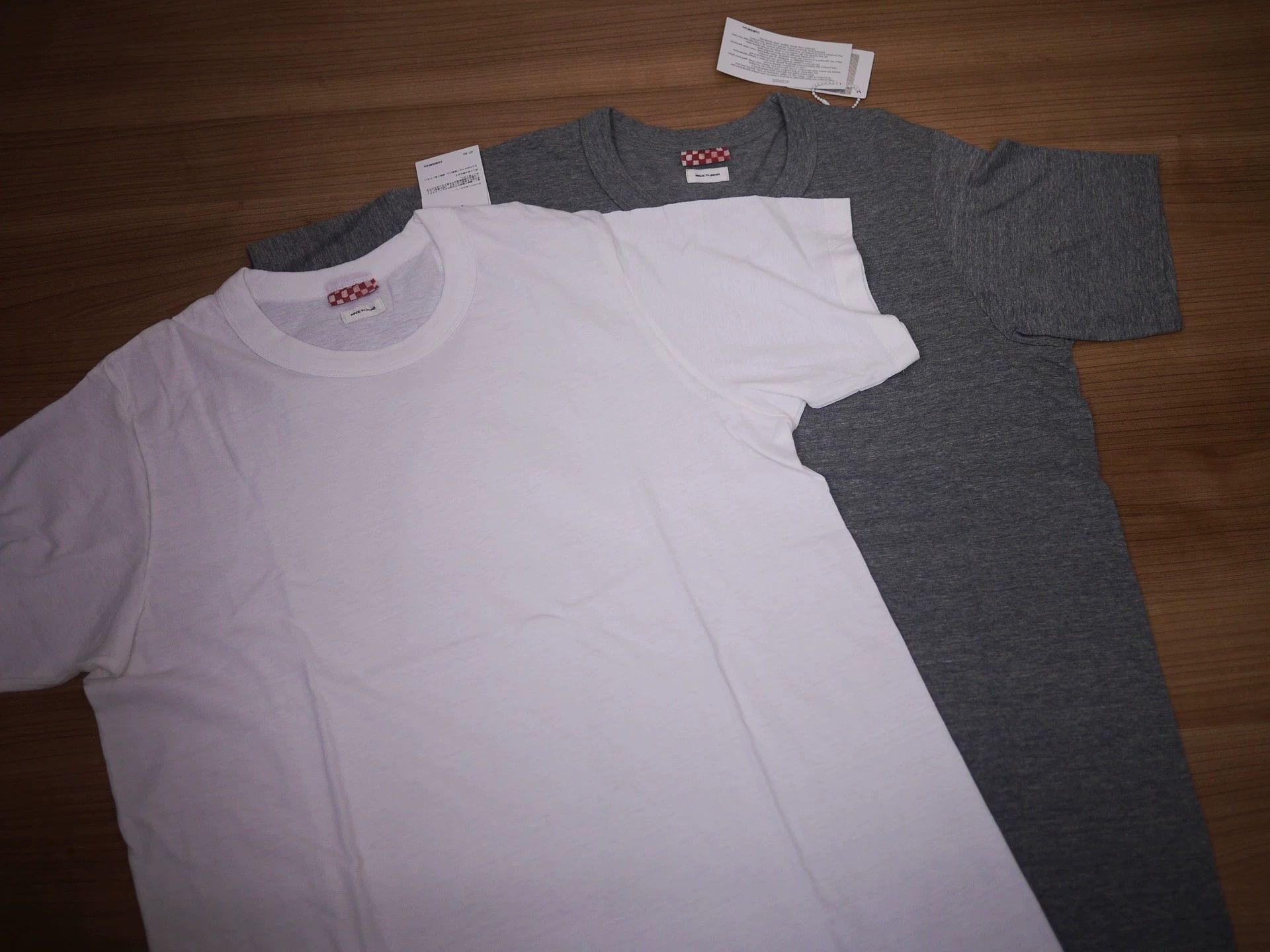 Visvim Visvim Sublig Crew Tee 3pack Grey/White 2/3 Small Collar Size US M / EU 48-50 / 2 - 5 Thumbnail