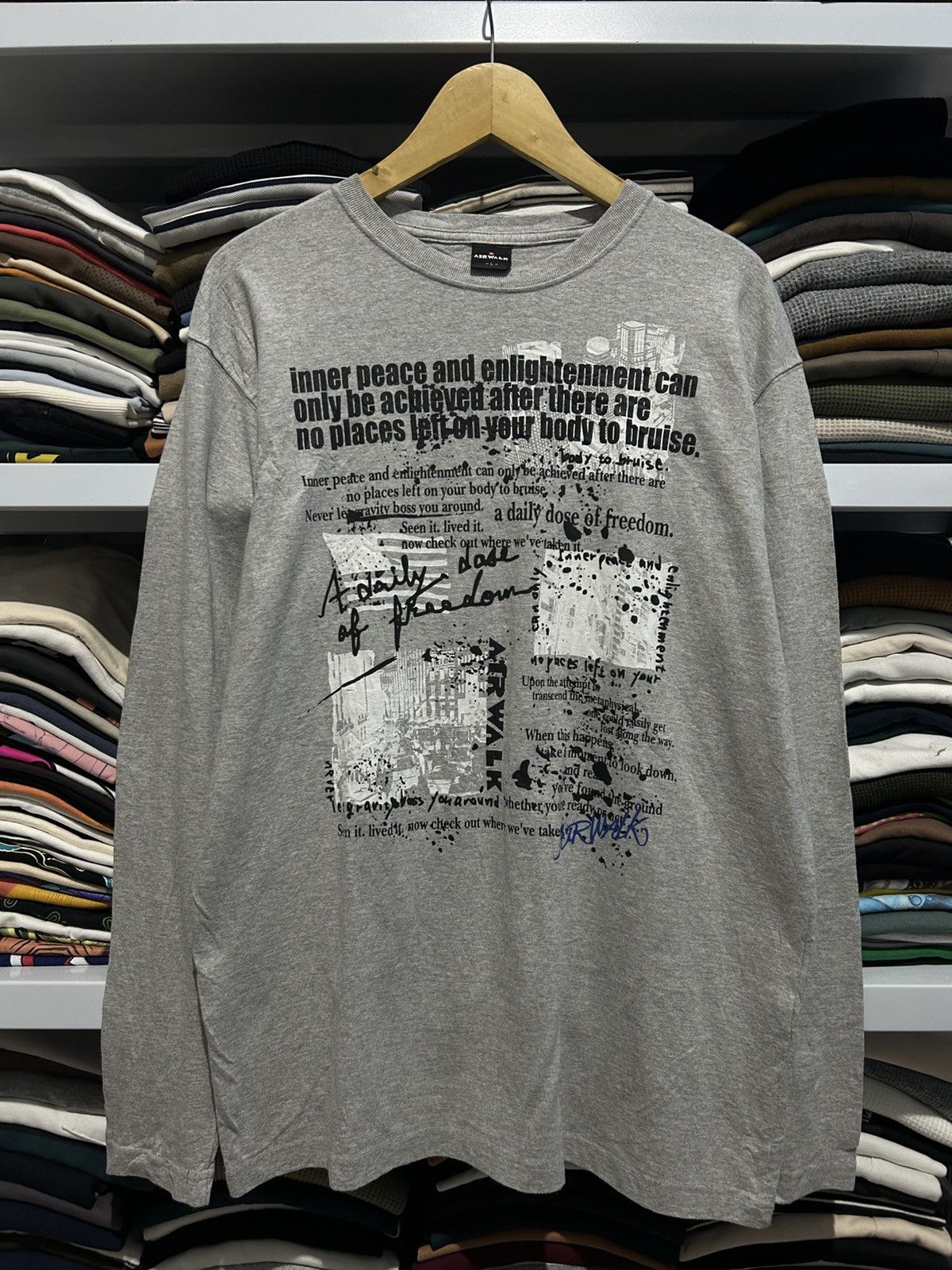 Airwalk Y2K Airwalk Longsleeve shirt Size US L / EU 52-54 / 3 - 1 Thumbnail