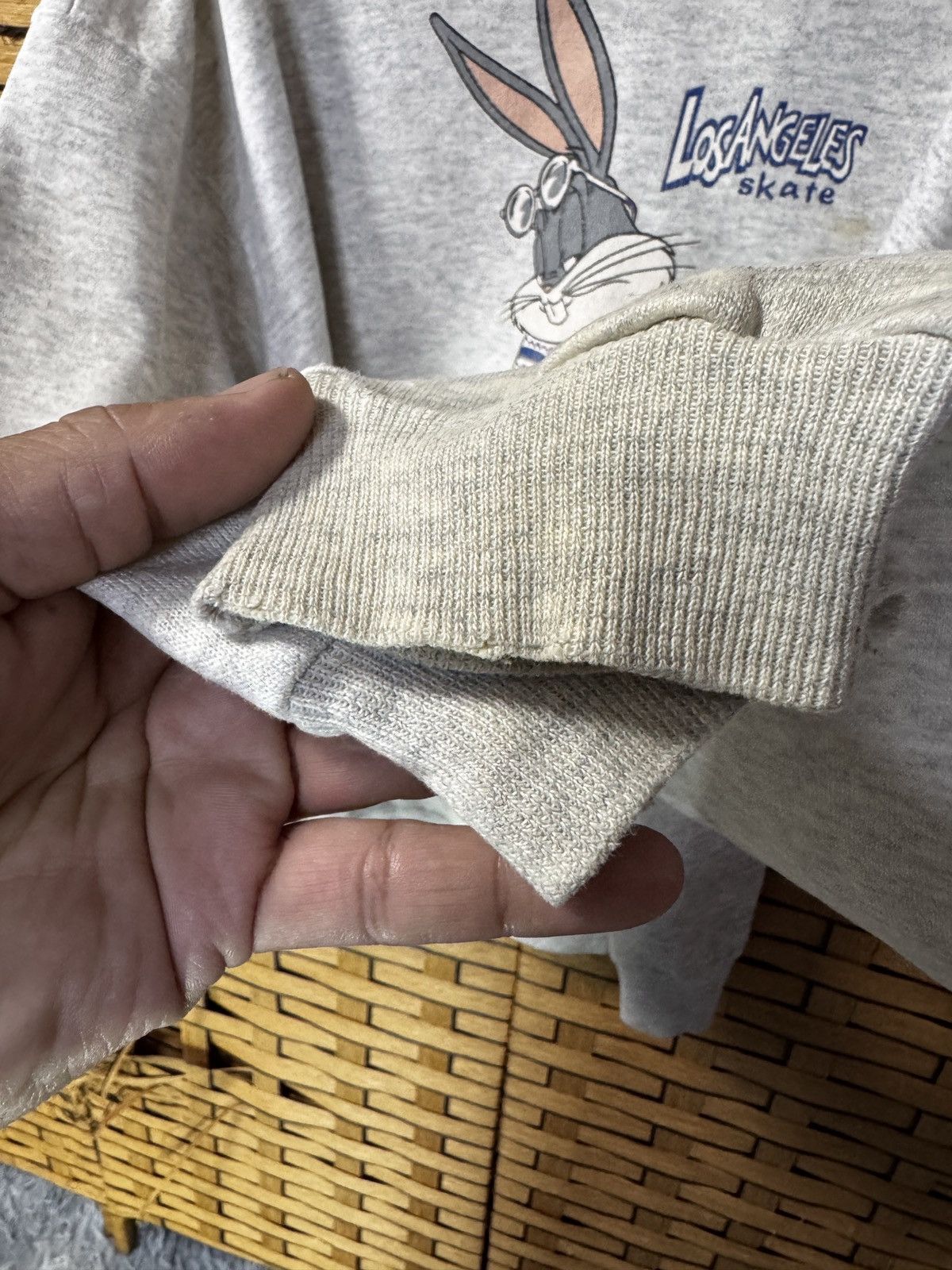 Vintage 1993 Warner Bros Bugs Bunny Crewneck Sweatshirt