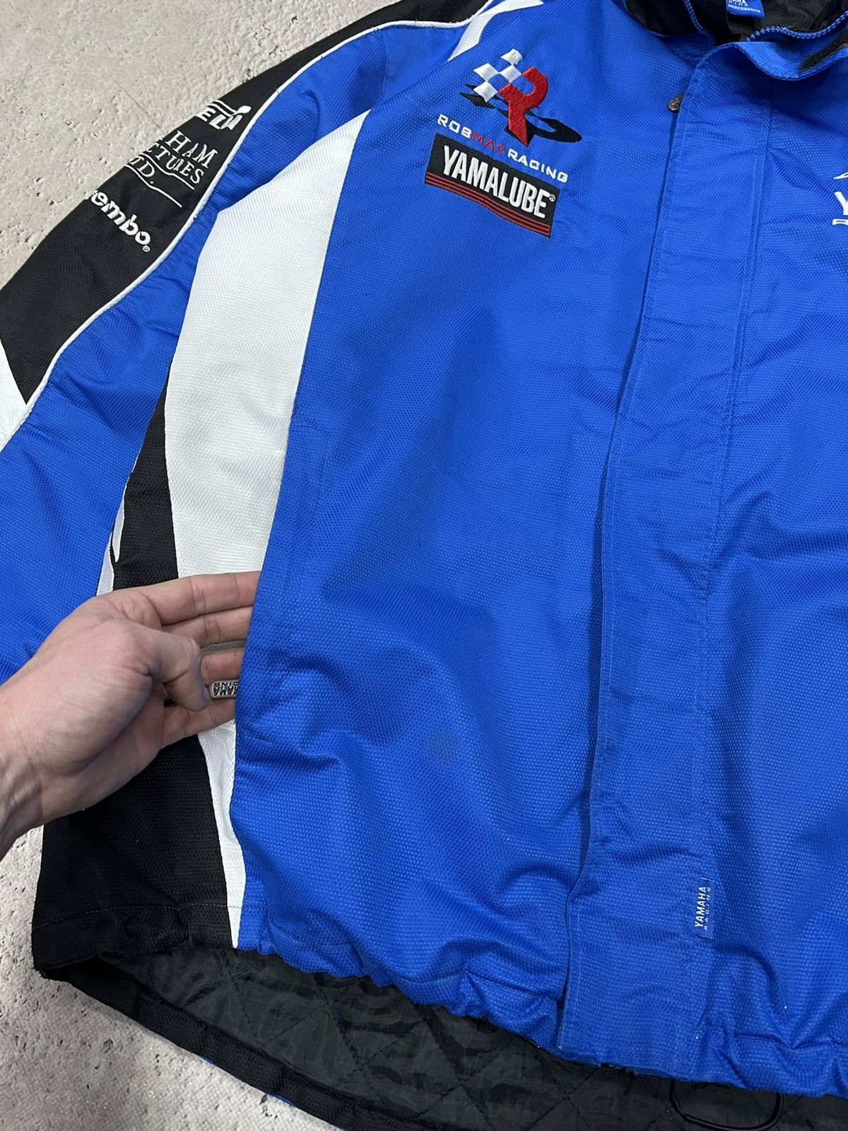 Vintage × Yamaha 1 VINTAGE TEAM YAMAHA RACING BOMBER JACKET Size US XL / EU 56 / 4 - 5 Thumbnail