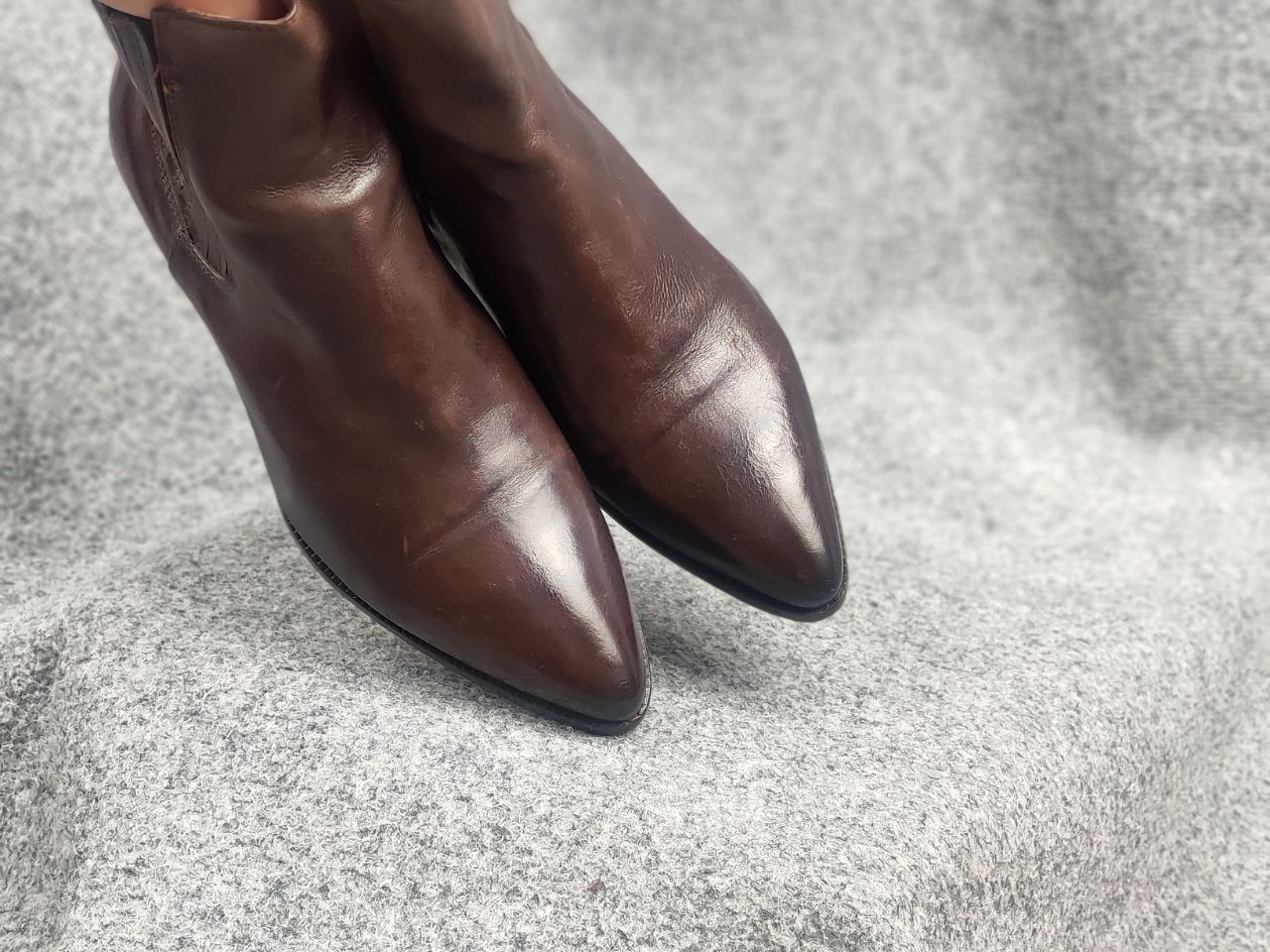 Elia Maurizi Elia Maurizi Design Leather western chelsea ankle Boots Size US 9 / IT 39 - 15 Thumbnail