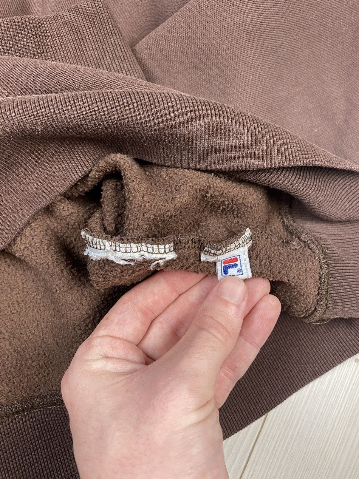 Fila × Vintage 90s Vintage Fila hoodie big teddy logo y2k Size US M / EU 48-50 / 2 - 8 Thumbnail