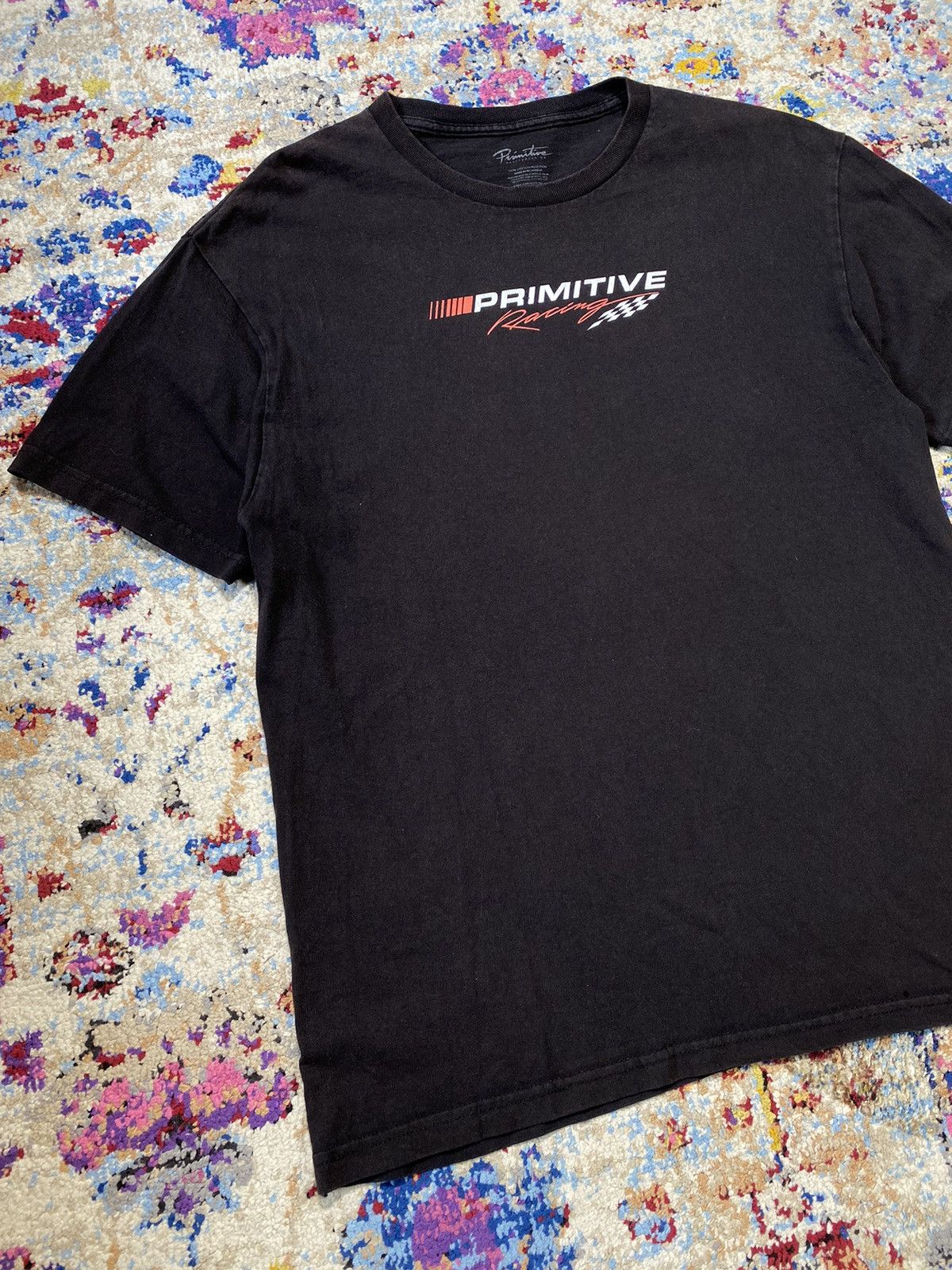 Primitive Primitive Racing Podium Faded Black Tee Shirt Size US L / EU 52-54 / 3 - 7 Thumbnail