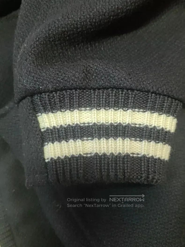 Saint Laurent Paris YSL Black Varsity Jacket with Stripes. Size US M / EU 48-50 / 2 - 2 Thumbnail