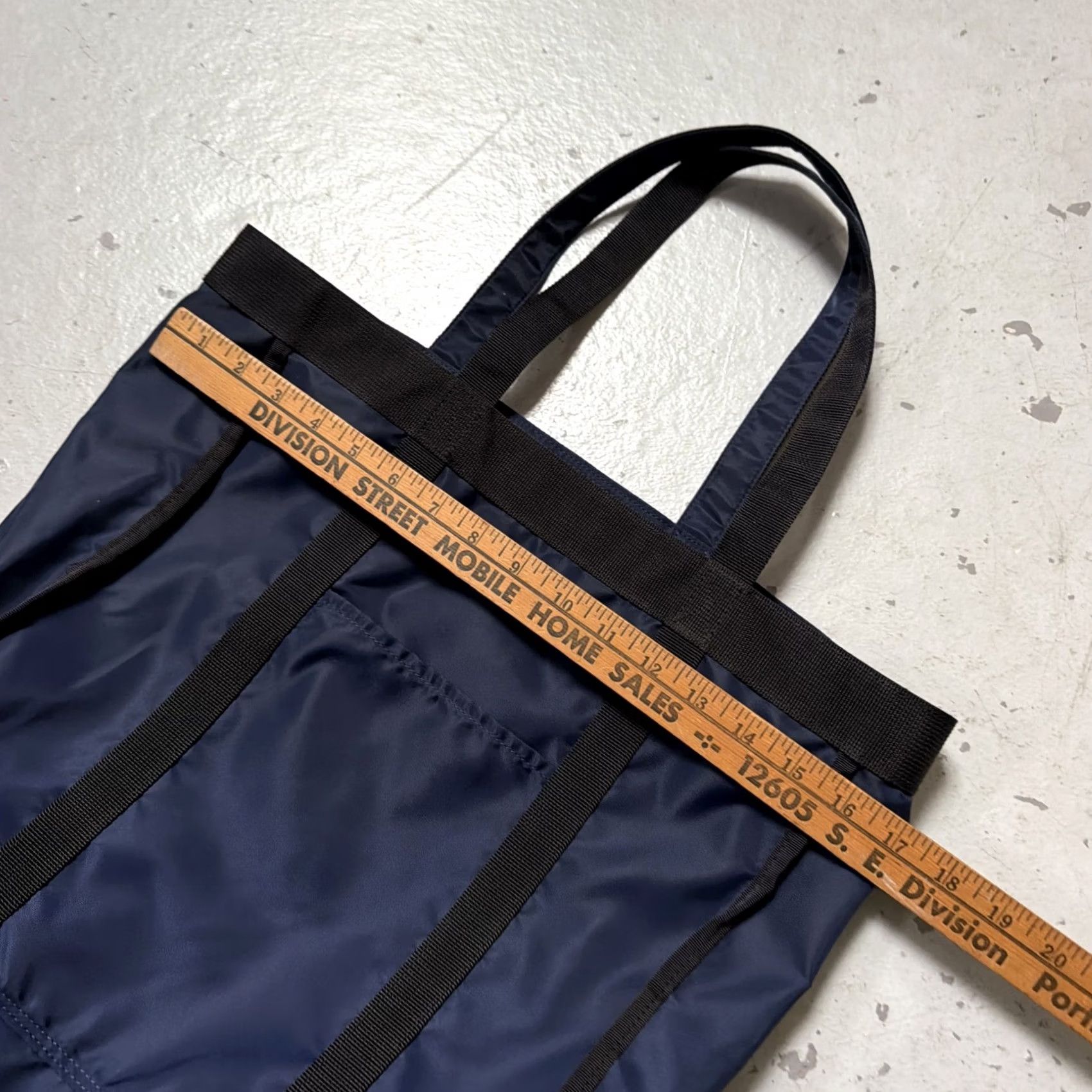 Rue Porter Porter Yoshida Nylon Reversible Tote Bag Shoulder Shop City Hiking Made Japan Size ONE SIZE - 2 Thumbnail