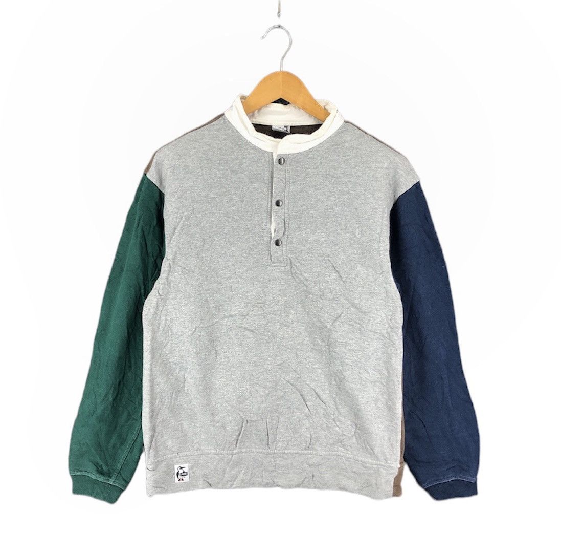 Chums CHUMS Sweatshirt Colour Block #1820-67 Size US S / EU 44-46 / 1 - 1 Thumbnail