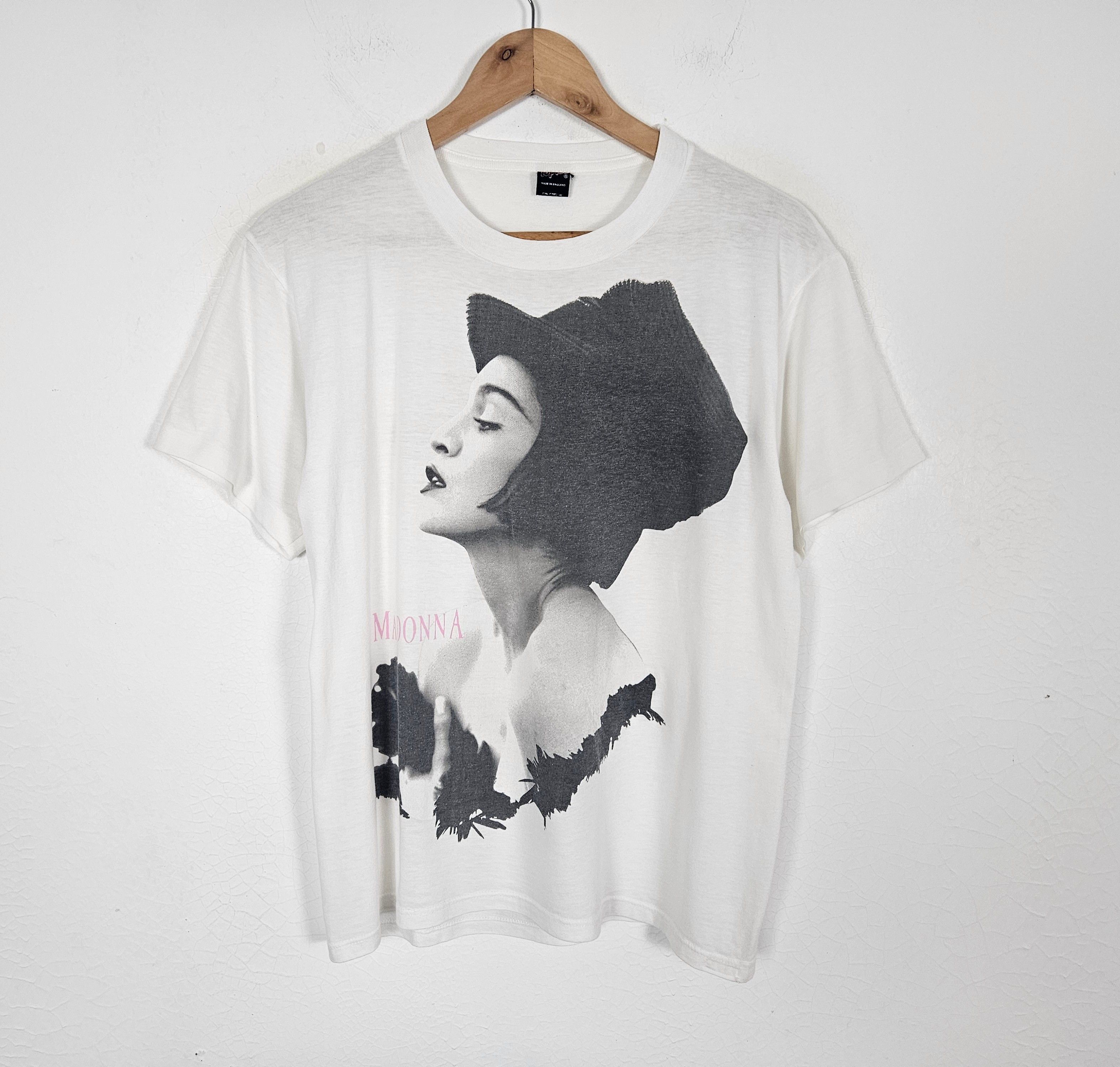 Band Tees Vintage Madonna Blond Ambition 1990 World Tour Tee Size US M / EU 48-50 / 2 - 3 Thumbnail