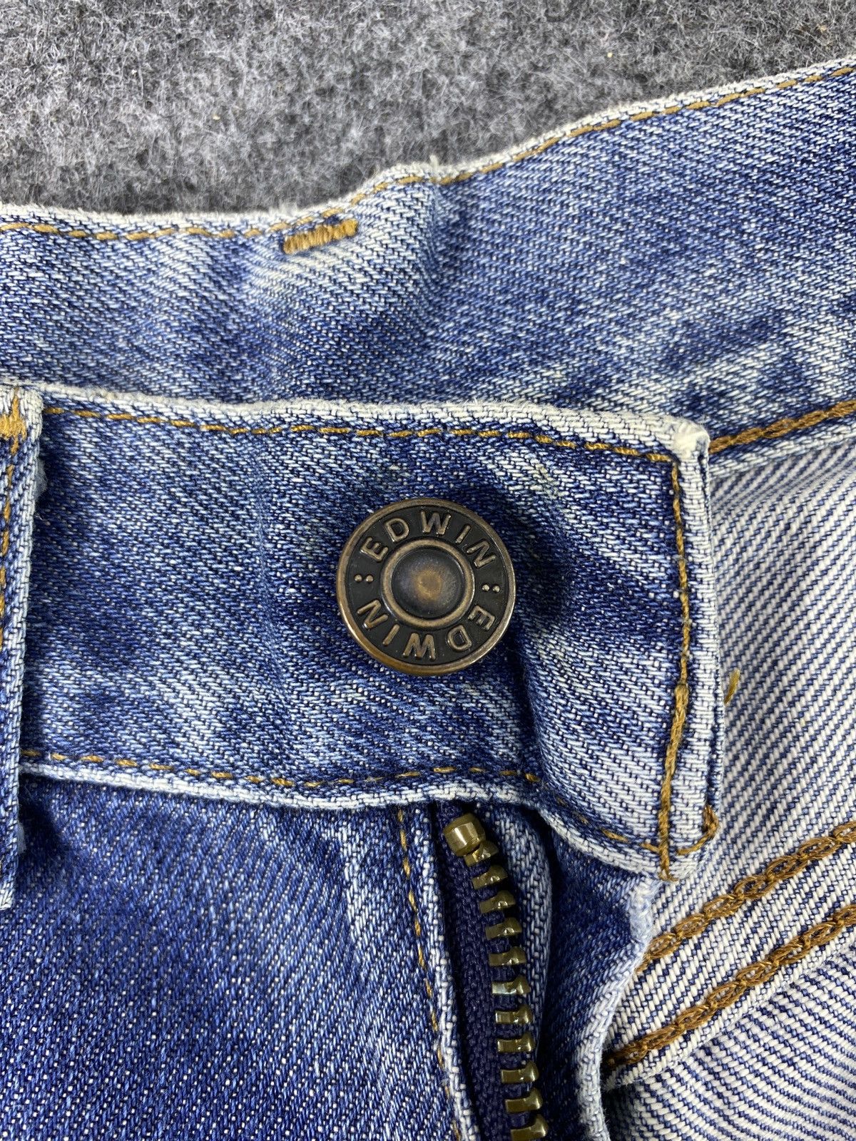 Edwin × Japanese Brand × Jean Edwin Miss 503 Blue Wash Jeans - J1114 Size 25" / US 0 / IT 36 - 9 Thumbnail
