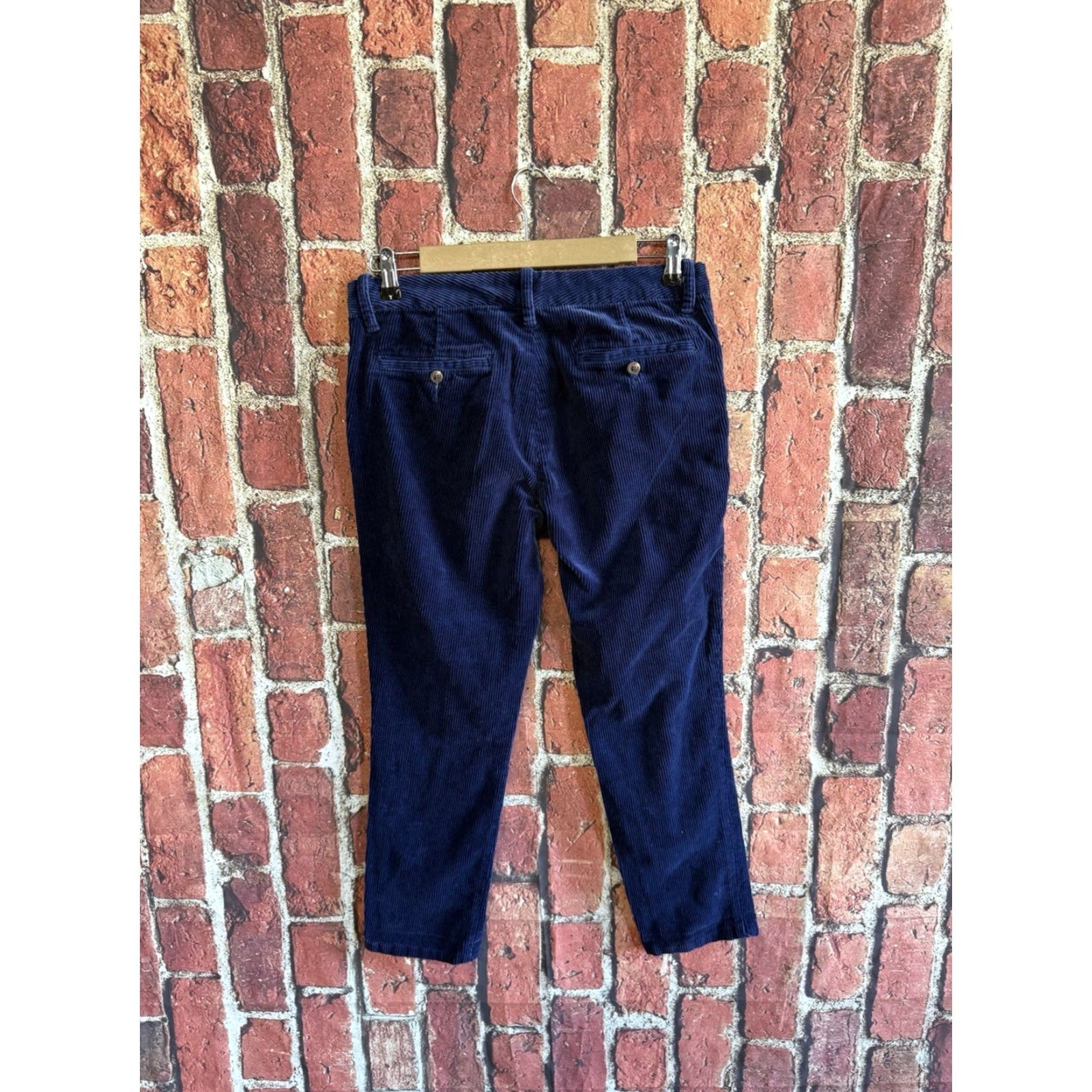 Polo Ralph Lauren Polo Ralph Lauren Womens Corduroy Chino Pants Blue Size 8 Regular 24'' Inseam Size 30" / US 8 / IT 44 - 2 Thumbnail