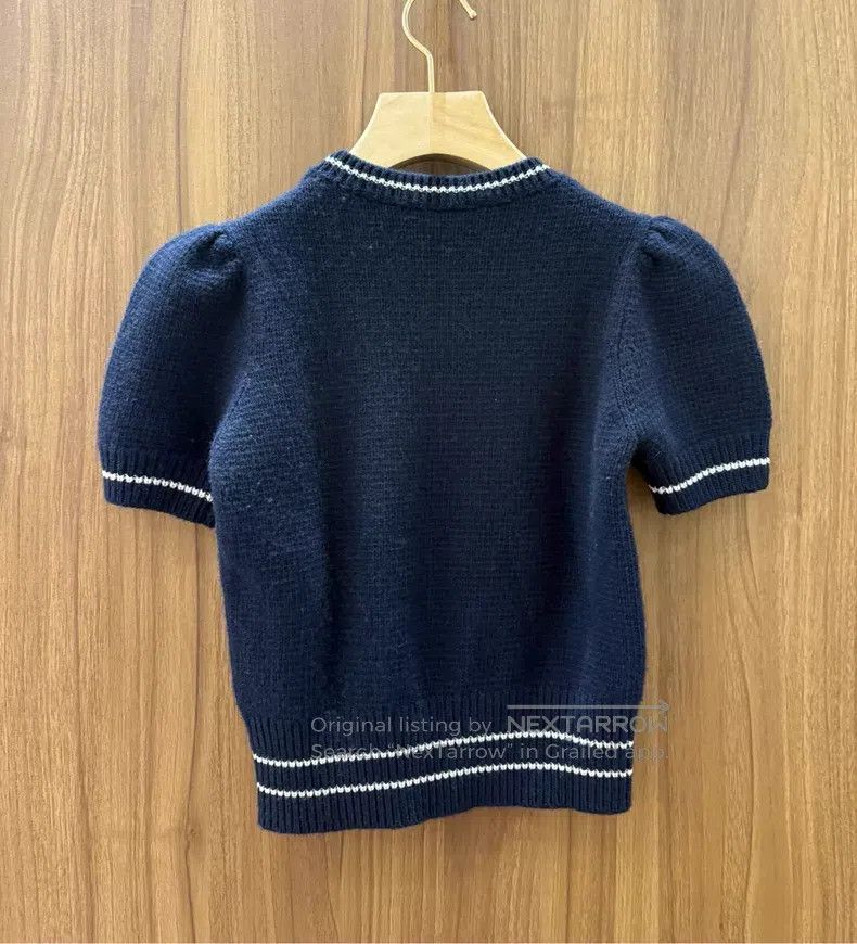 Dior Dior Lucky Star Knitted Short Sleeve Size XXS / US 00 / IT 34 - 2 Thumbnail