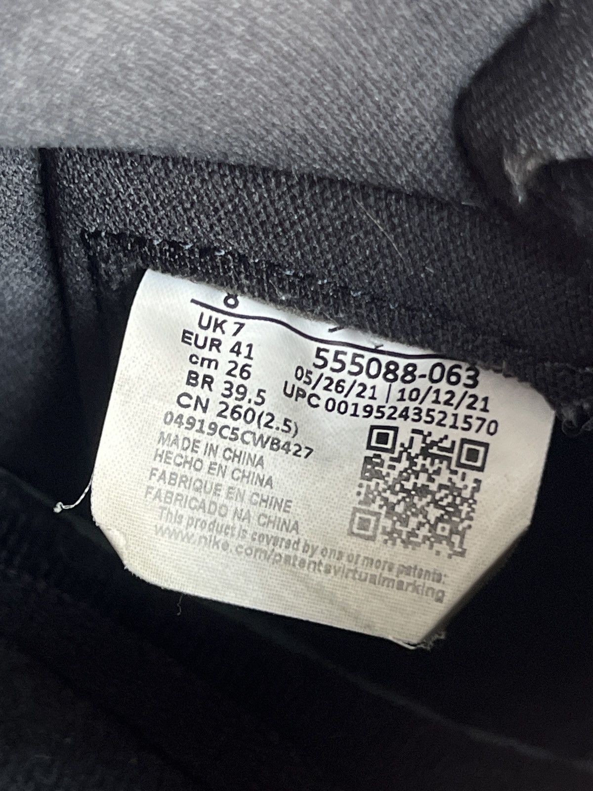 Jordan Brand Air Jordan 1 High OG “Patent Bred” **PRE-OWNED** Size US 8 / EU 41 - 8 Thumbnail