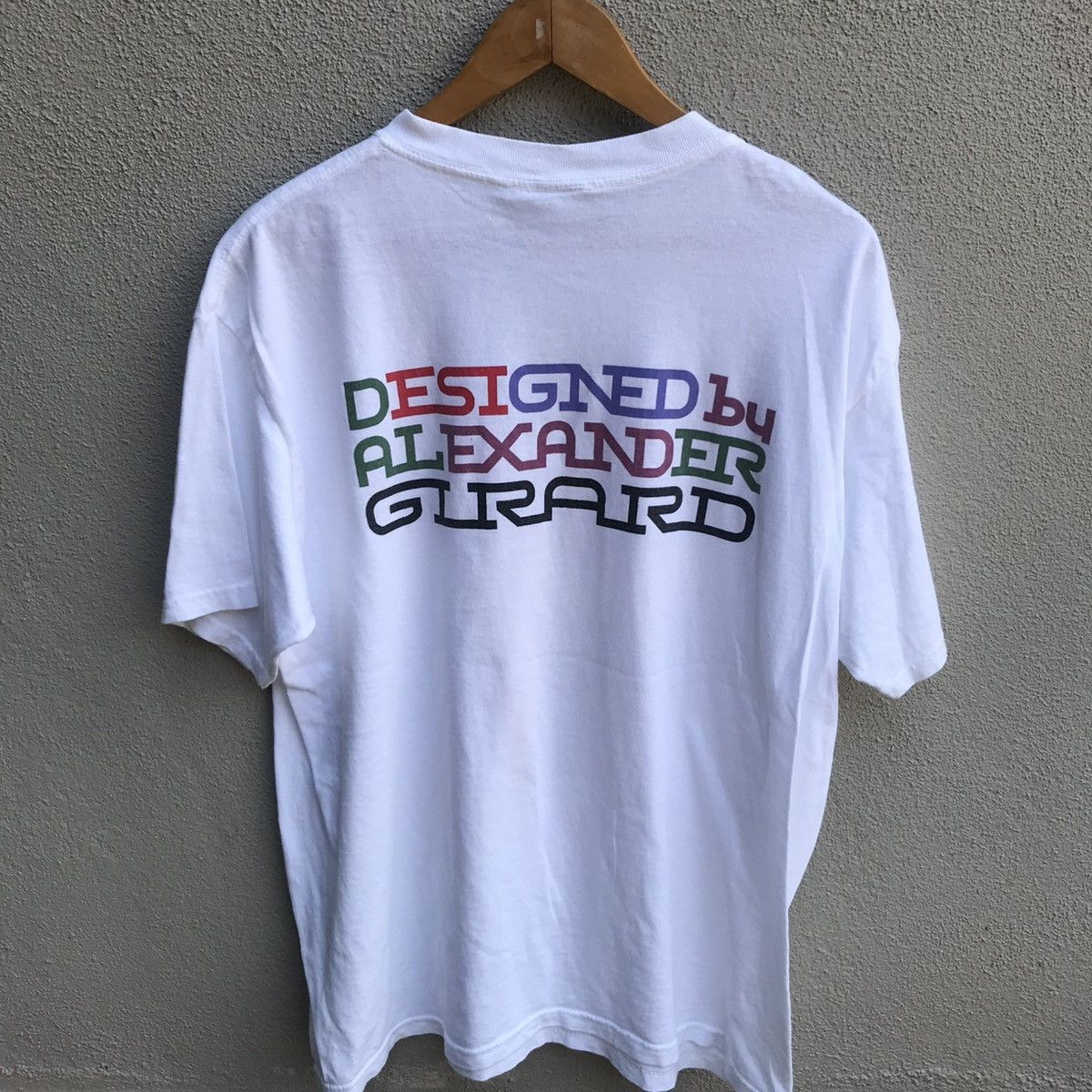 Vintage Vintage ALEXANDER GIRARD pop art tee Size US L / EU 52-54 / 3 - 3 Thumbnail