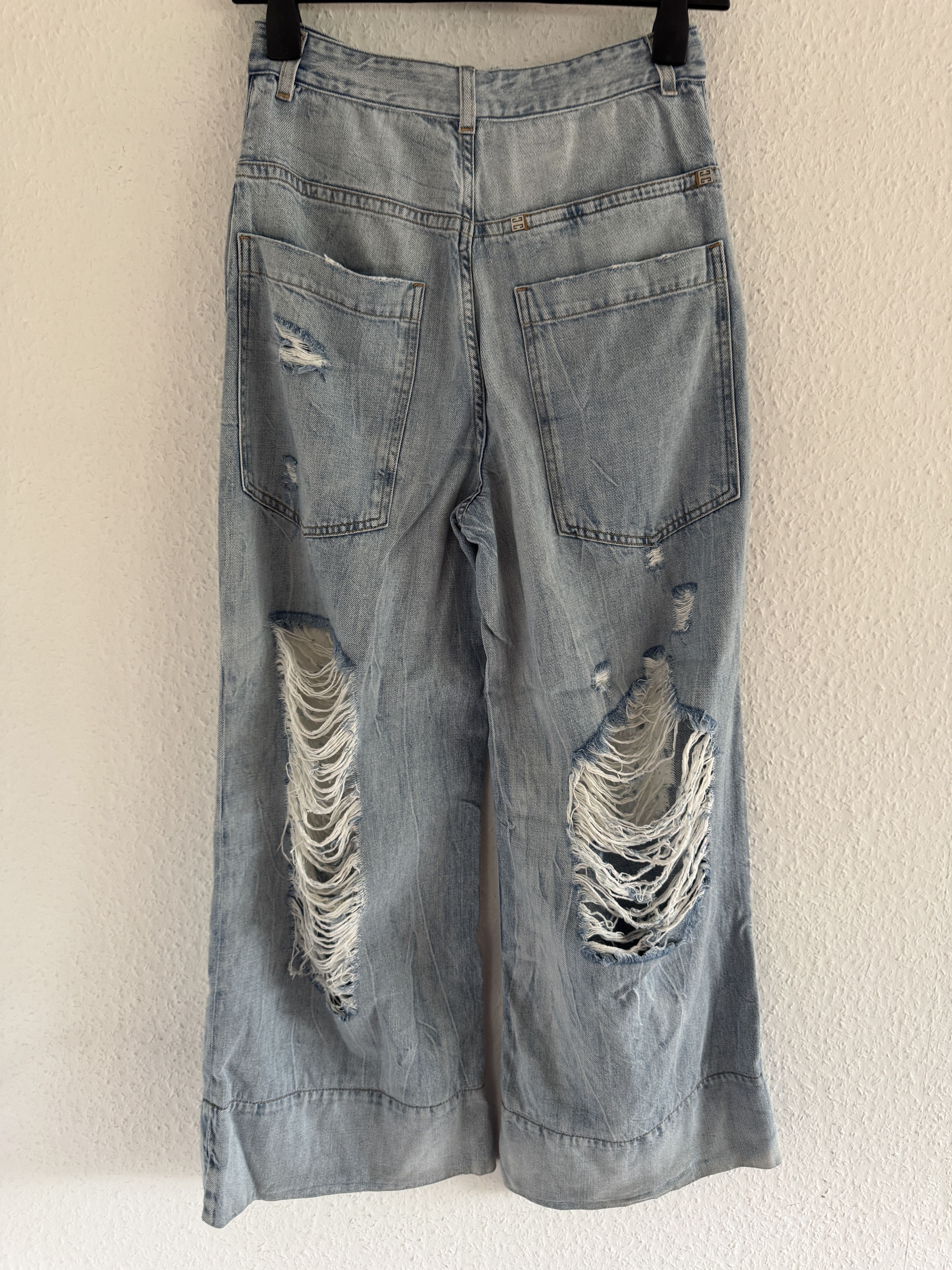 Givenchy Gabba Distressed Jeans Size US 26 / EU 42 - 18 Thumbnail