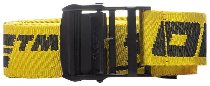 Off-White o1y1125 Size : OS / Regular Belt in Yellow/Black Size ONE SIZE - 2 Thumbnail